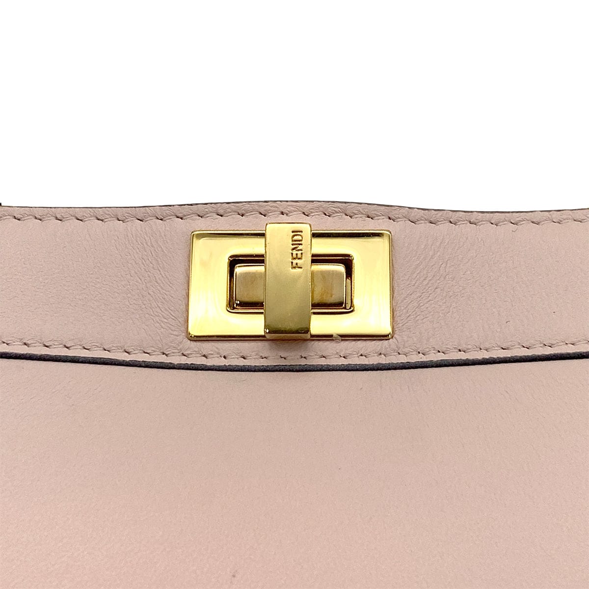 FENDI FENDI PEEKABOO ISEEU PETIT HAND SHOULDER BAG PINK LEATHER 8BN335 90304717