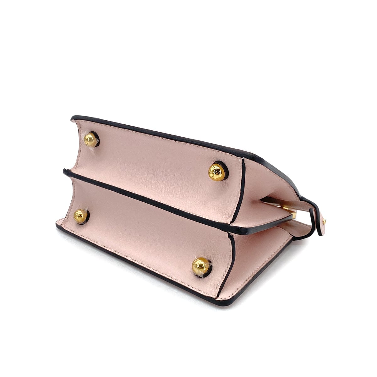 FENDI FENDI PEEKABOO ISEEU PETIT HAND SHOULDER BAG PINK LEATHER 8BN335 90304717