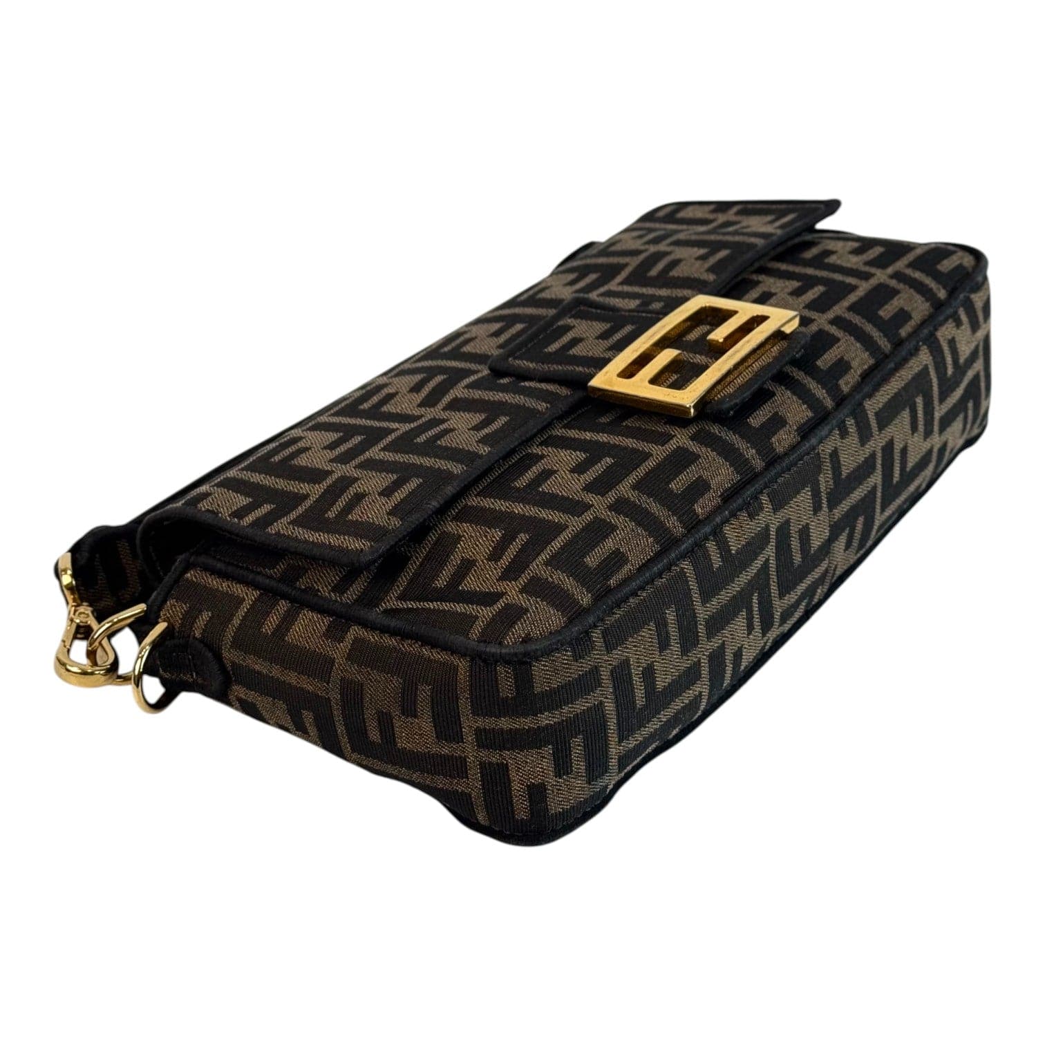 Fendi Fendi Baguette Fabric Brown Bag