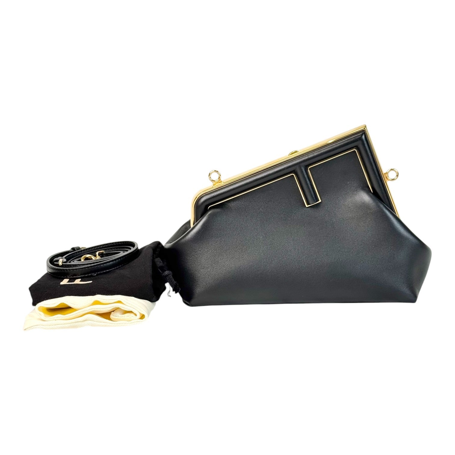 Fendi Fendi Black Small First Bag