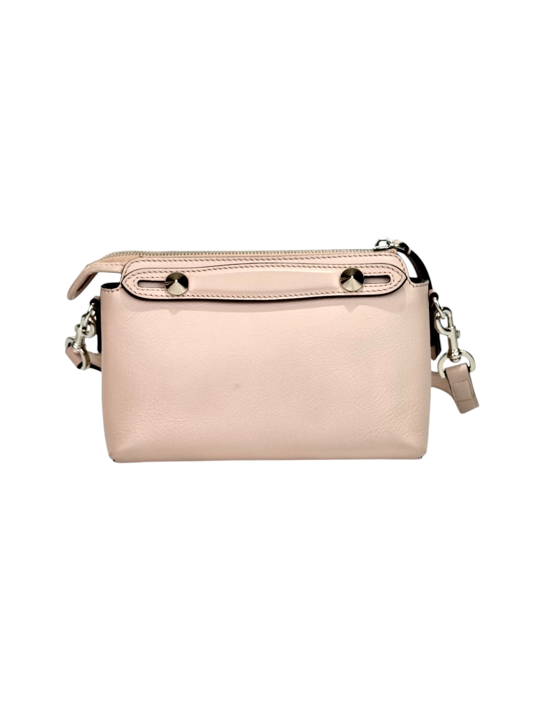Fendi Fendi By The Way Mini Pearl Leather Handbag
