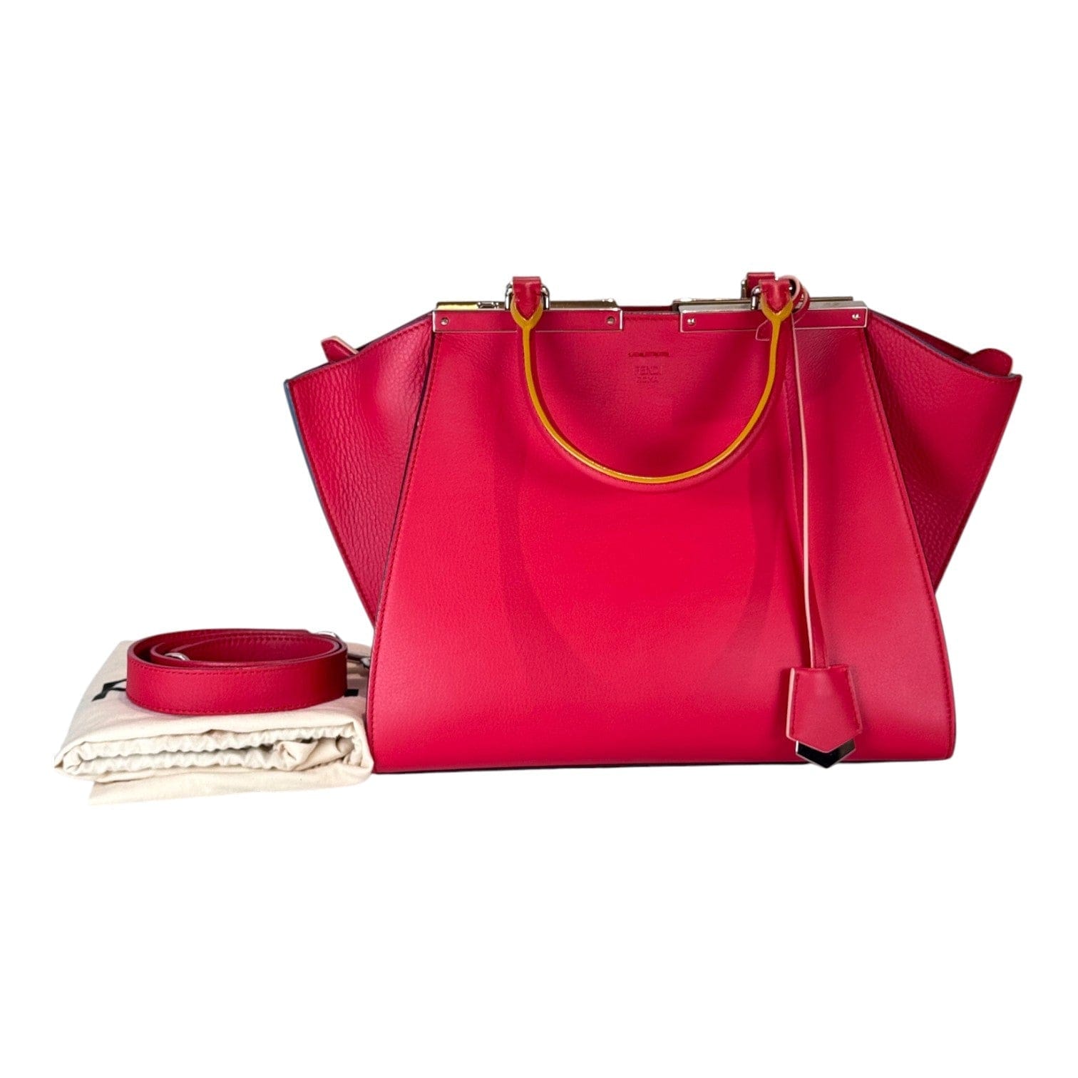 Fendi Fendi Red 3 Jours Tote Bag