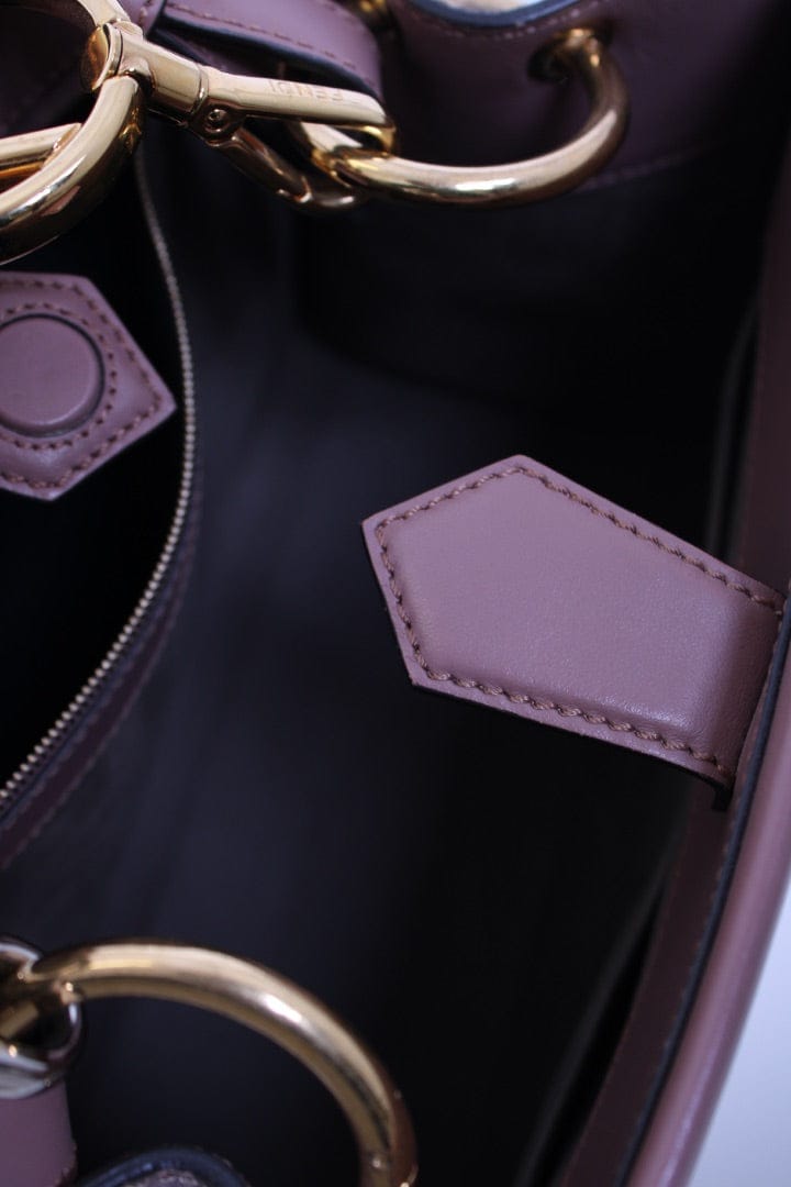 Fendi Fendi Runaway Small Tote Bag Dusty Pink