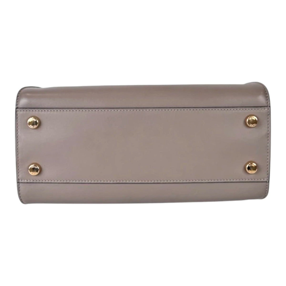 Fendi Fendi Small Taupe Peekaboo Bag with Strap
