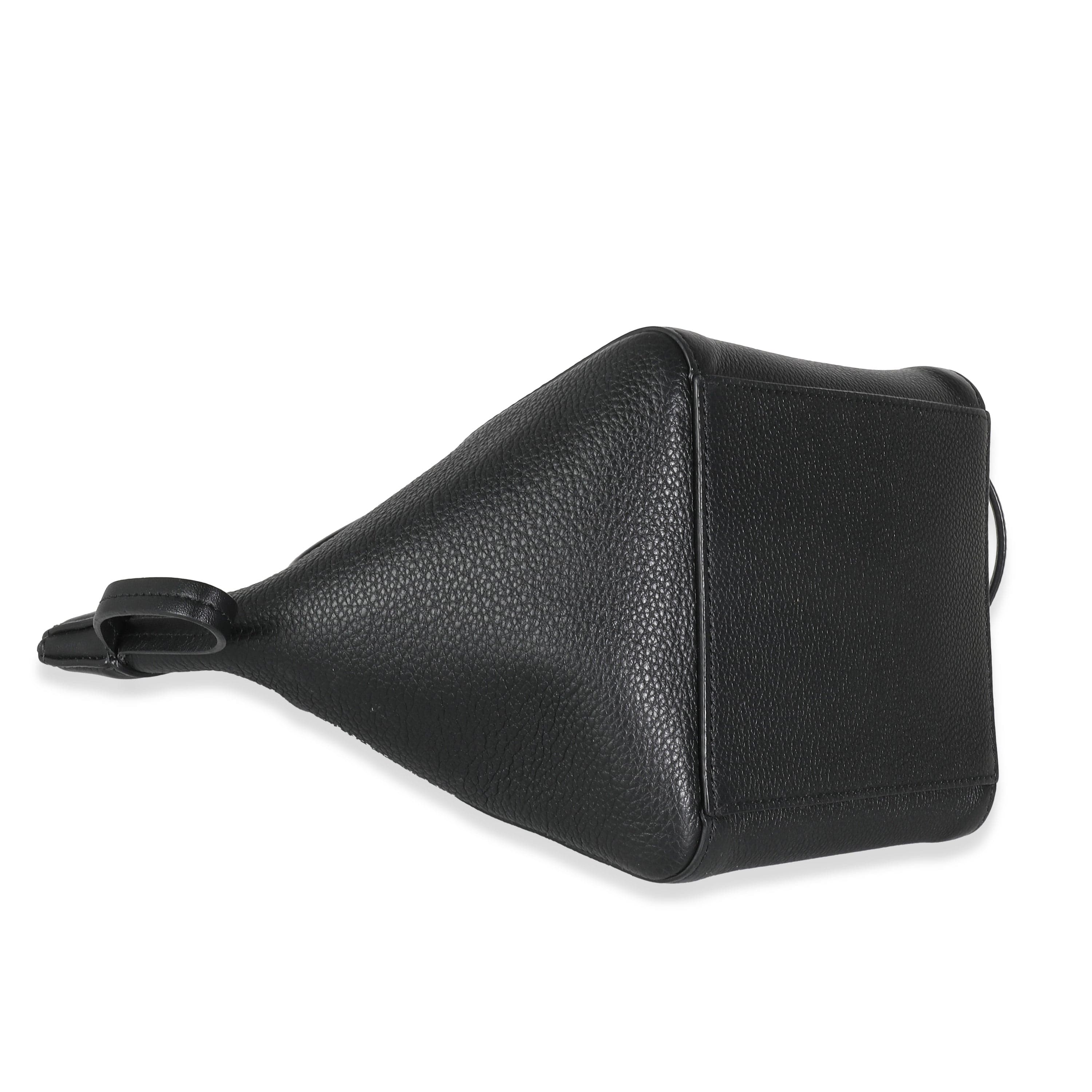 Fendi Black Vitello Mini Origami Tote