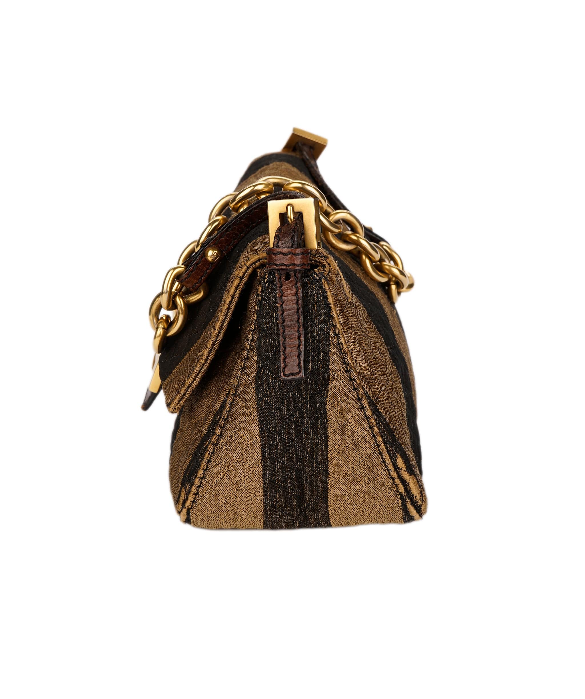 Fendi Fendi Pecan Mini Mamma Baguette Brown DXBS1805