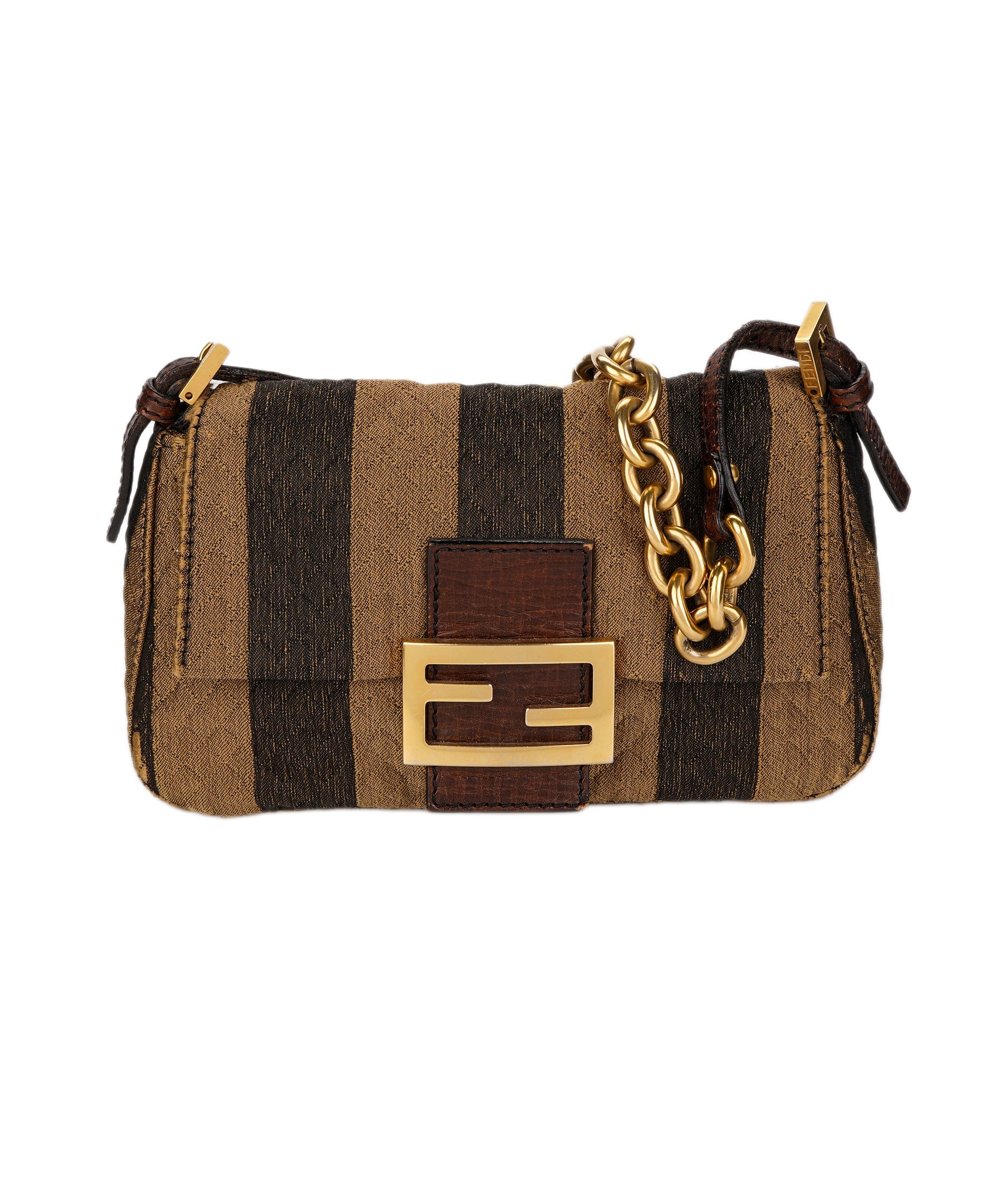 Fendi Fendi Pecan Mini Mamma Baguette Brown DXBS1805