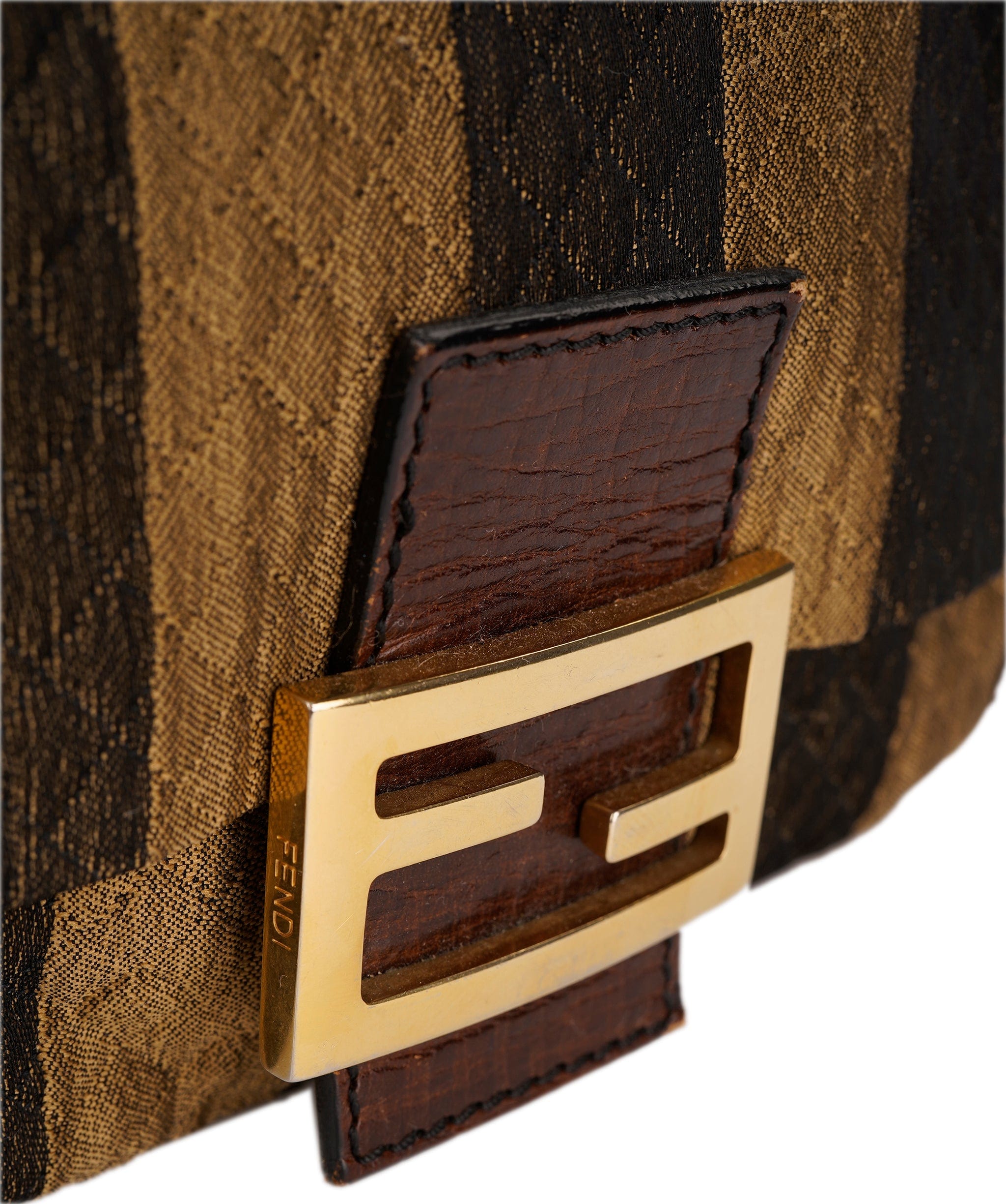 Fendi Fendi Pecan Mini Mamma Baguette Brown DXBS1805