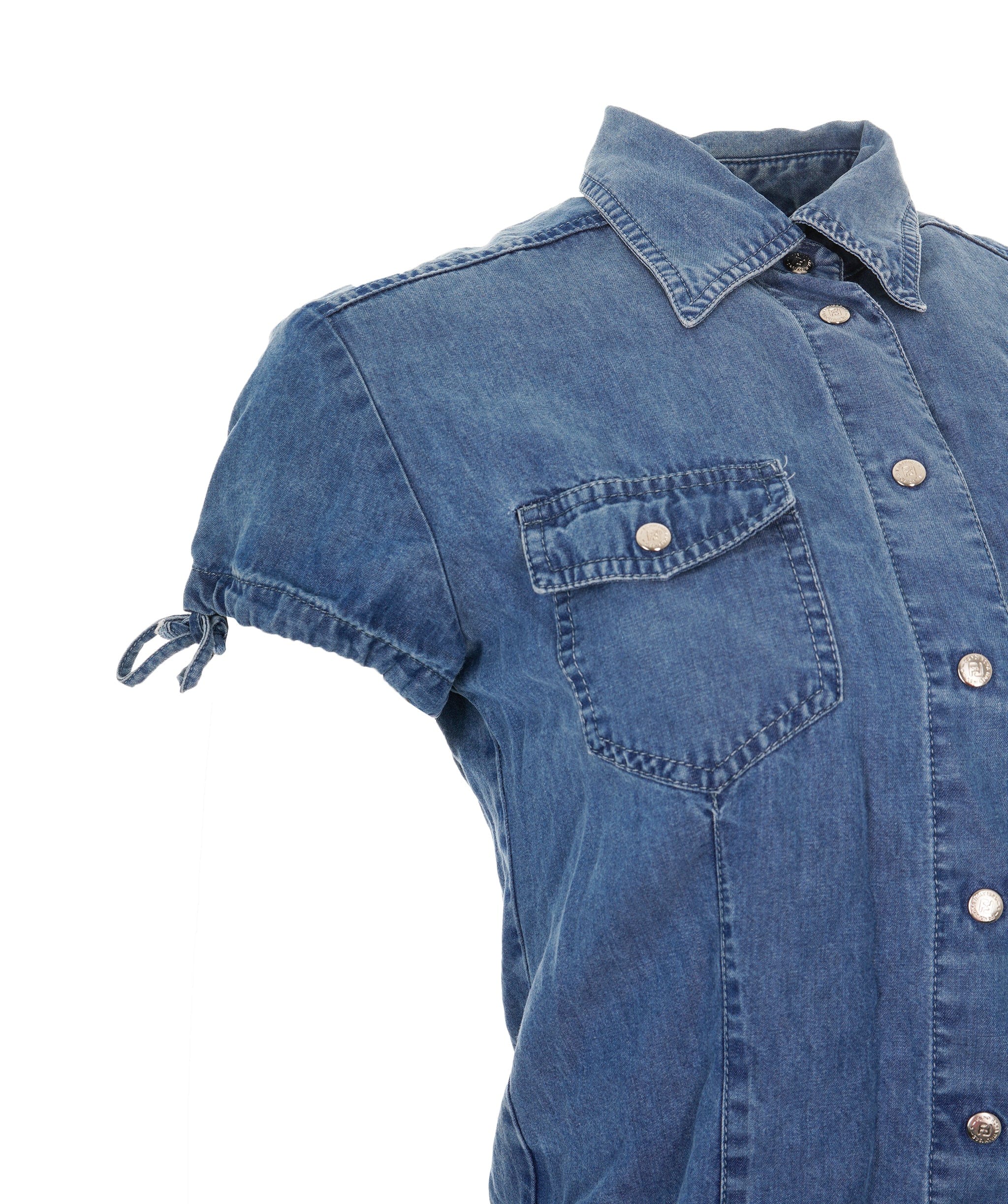 Fendi Fendi Denim Open Style Shirt ALC3546