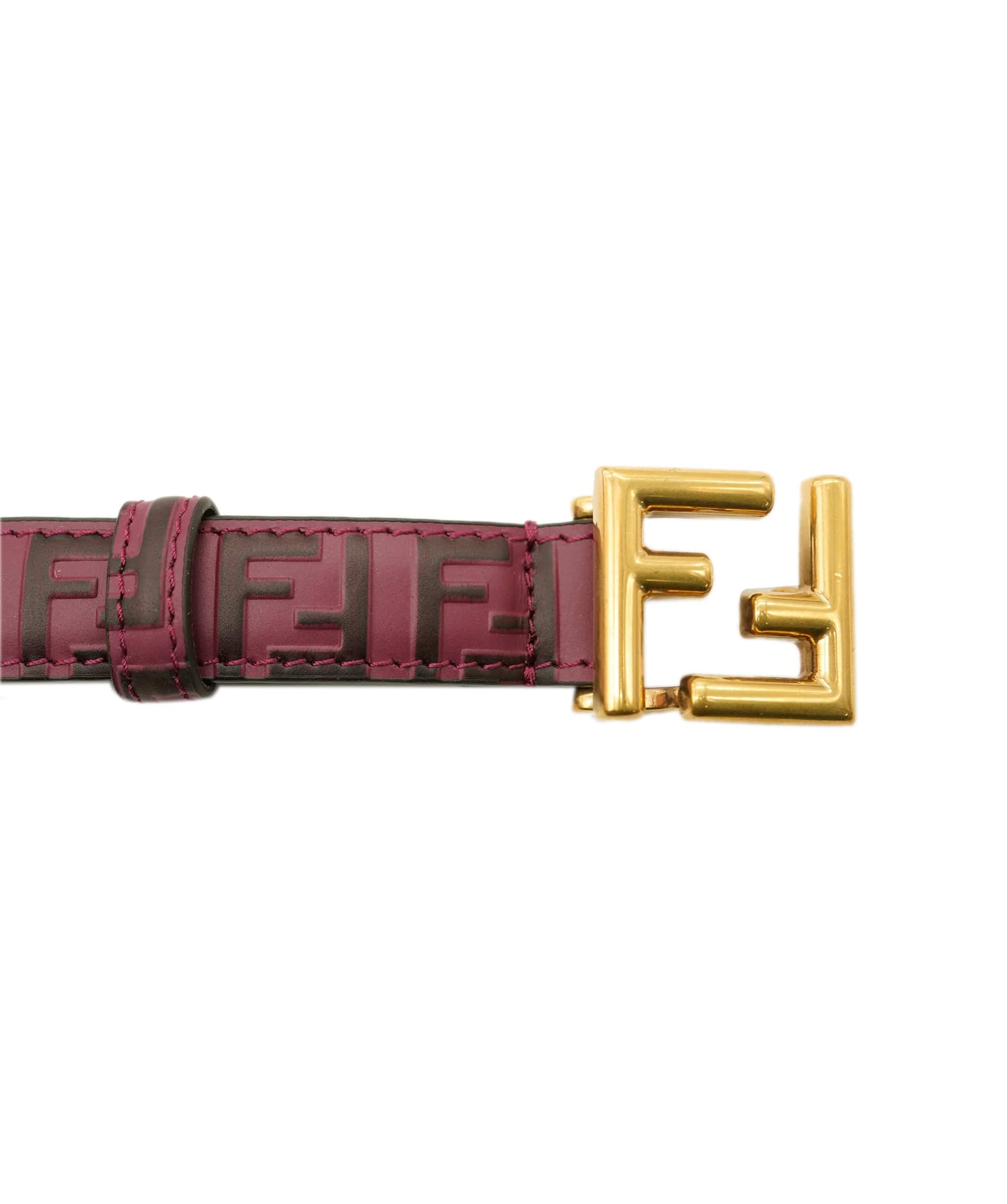 Fendi Fendi Pink FF Belt 80cm ALL1088