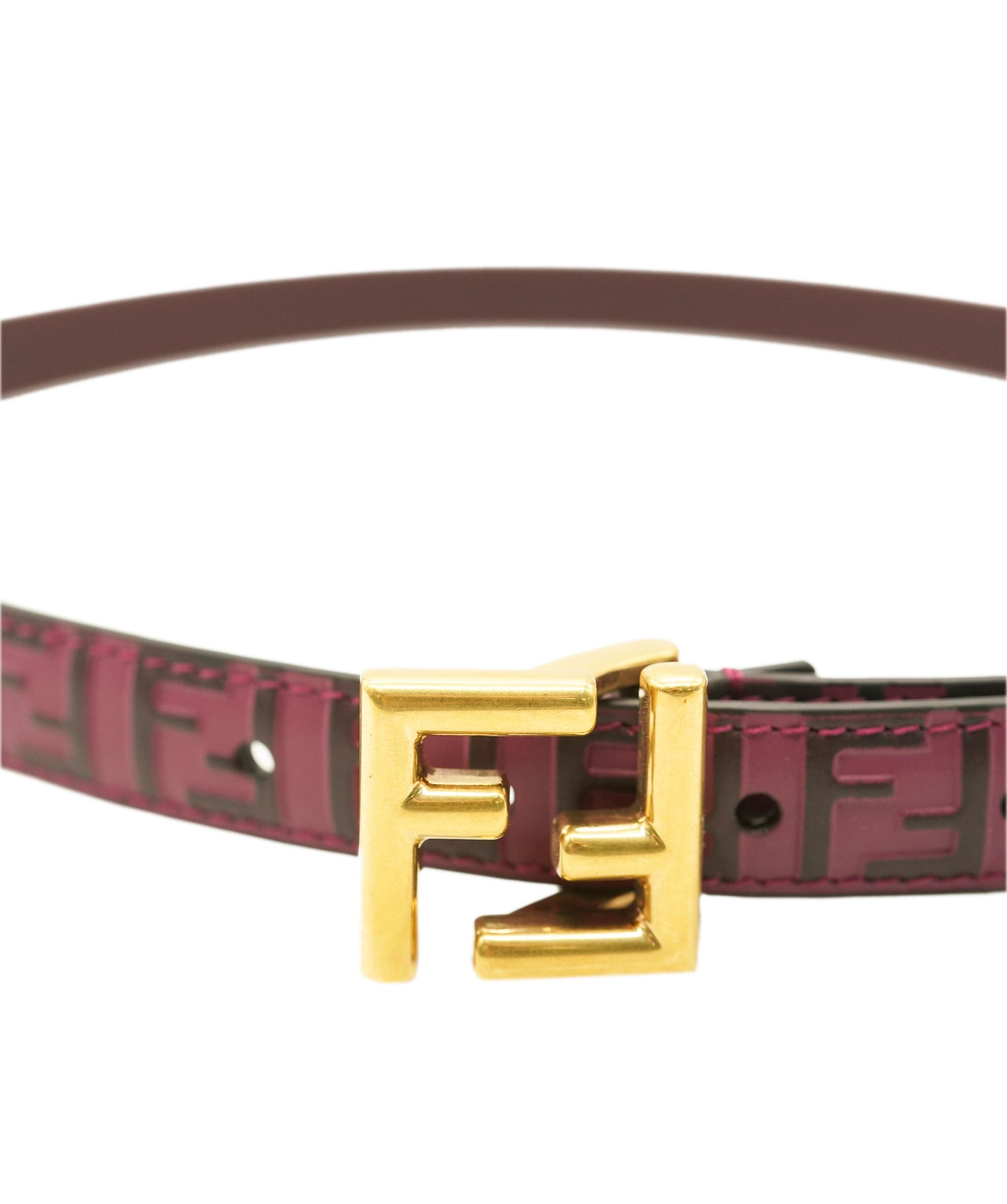 Fendi Fendi Pink FF Belt 80cm ALL1088