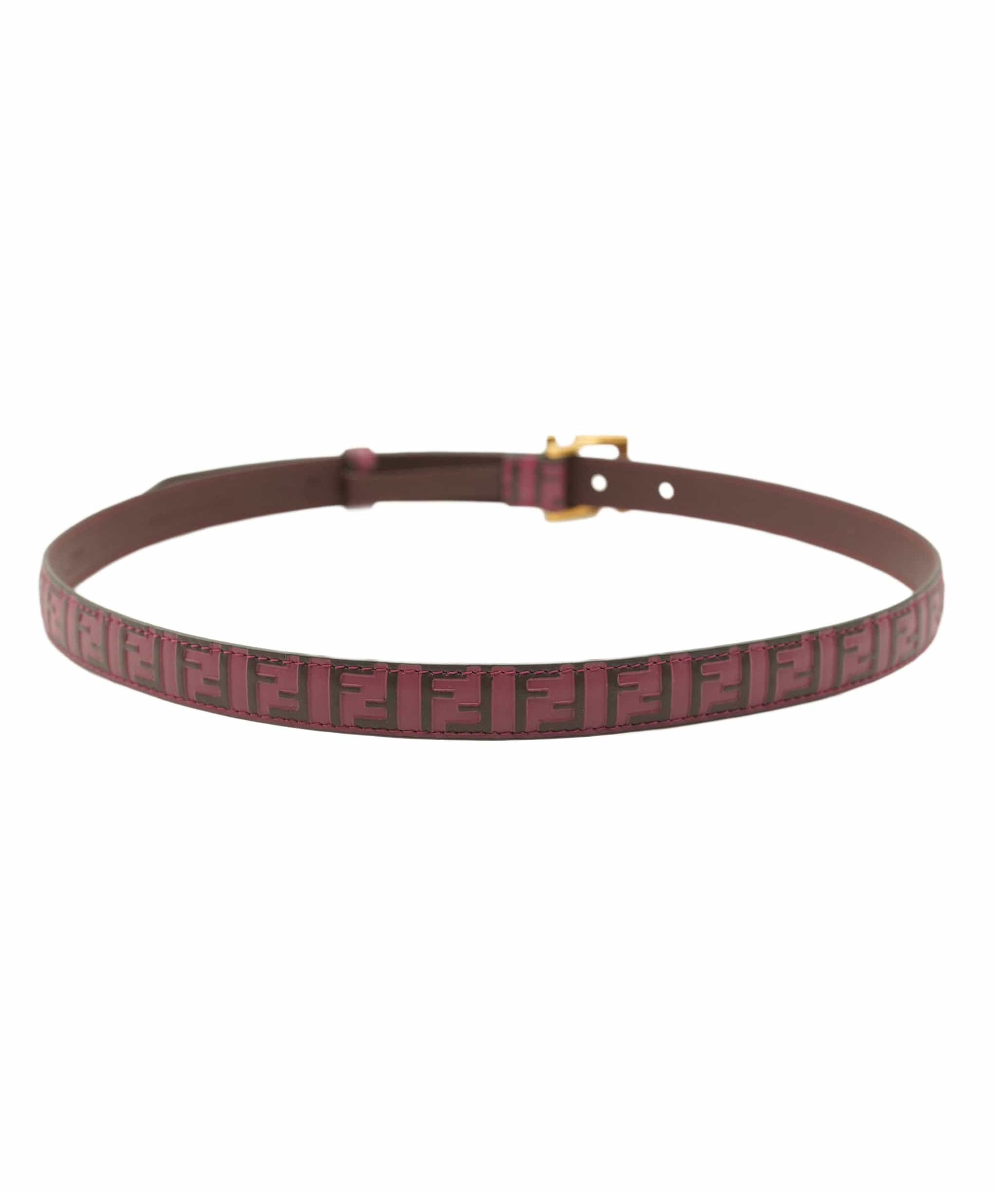 Fendi Fendi Pink FF Belt 80cm ALL1088