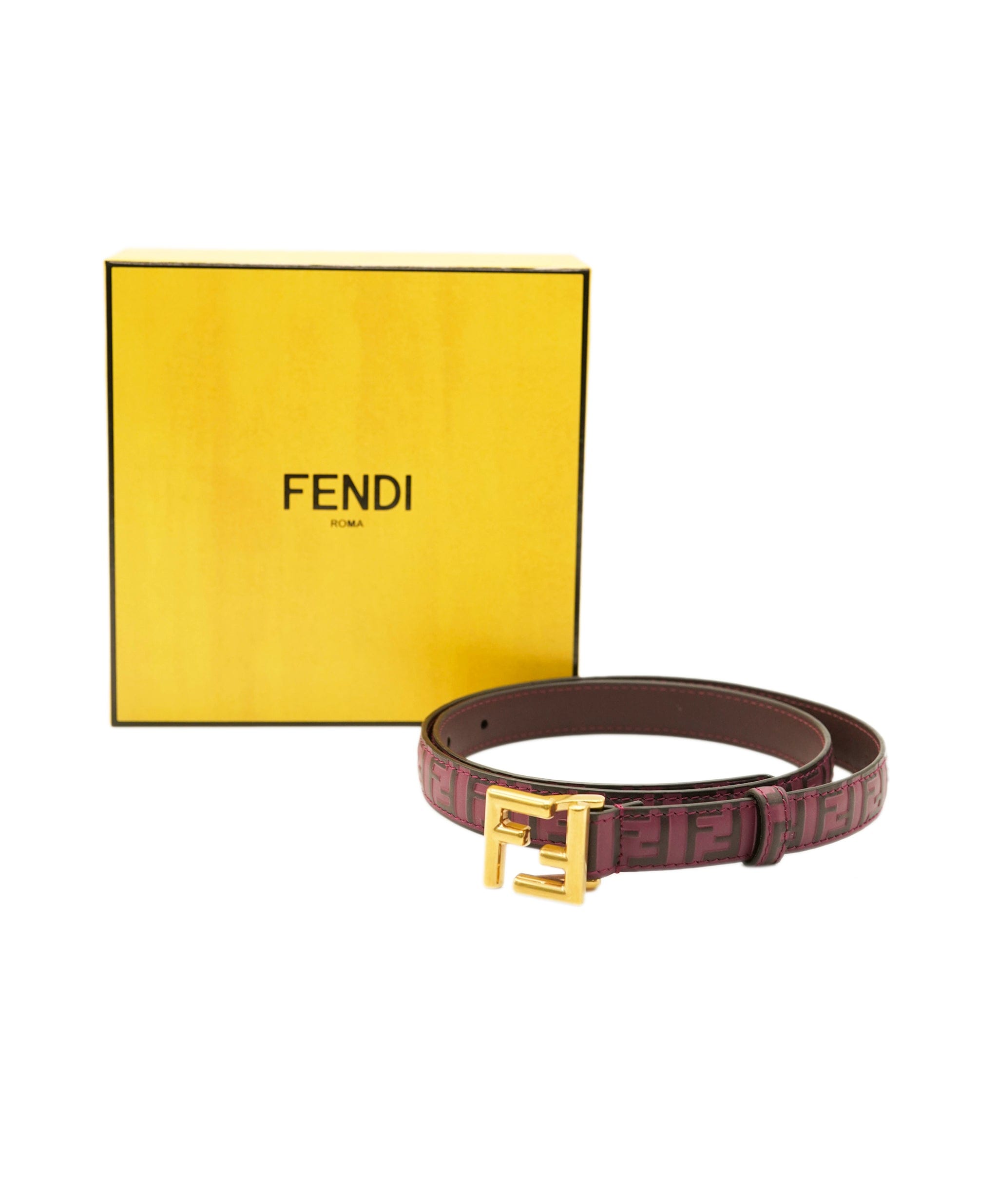 Fendi Fendi Pink FF Belt 80cm ALL1088