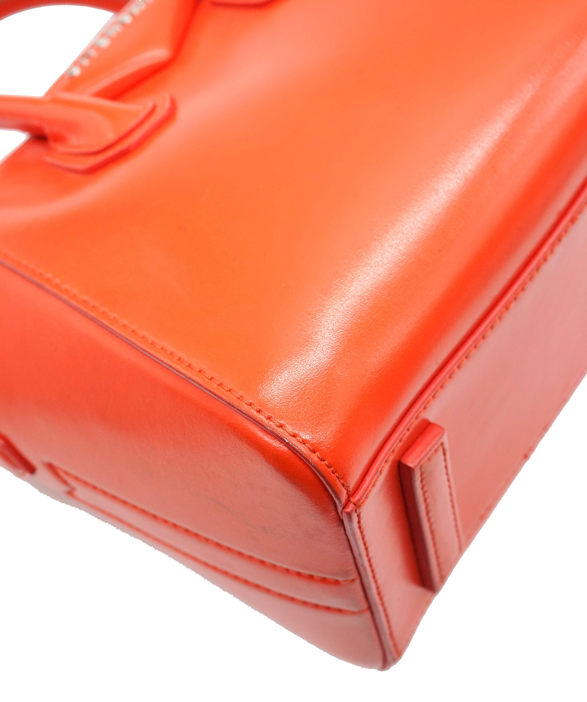 Givenchy Givenchy Mini Coral Red Antigona Bag ALC2457