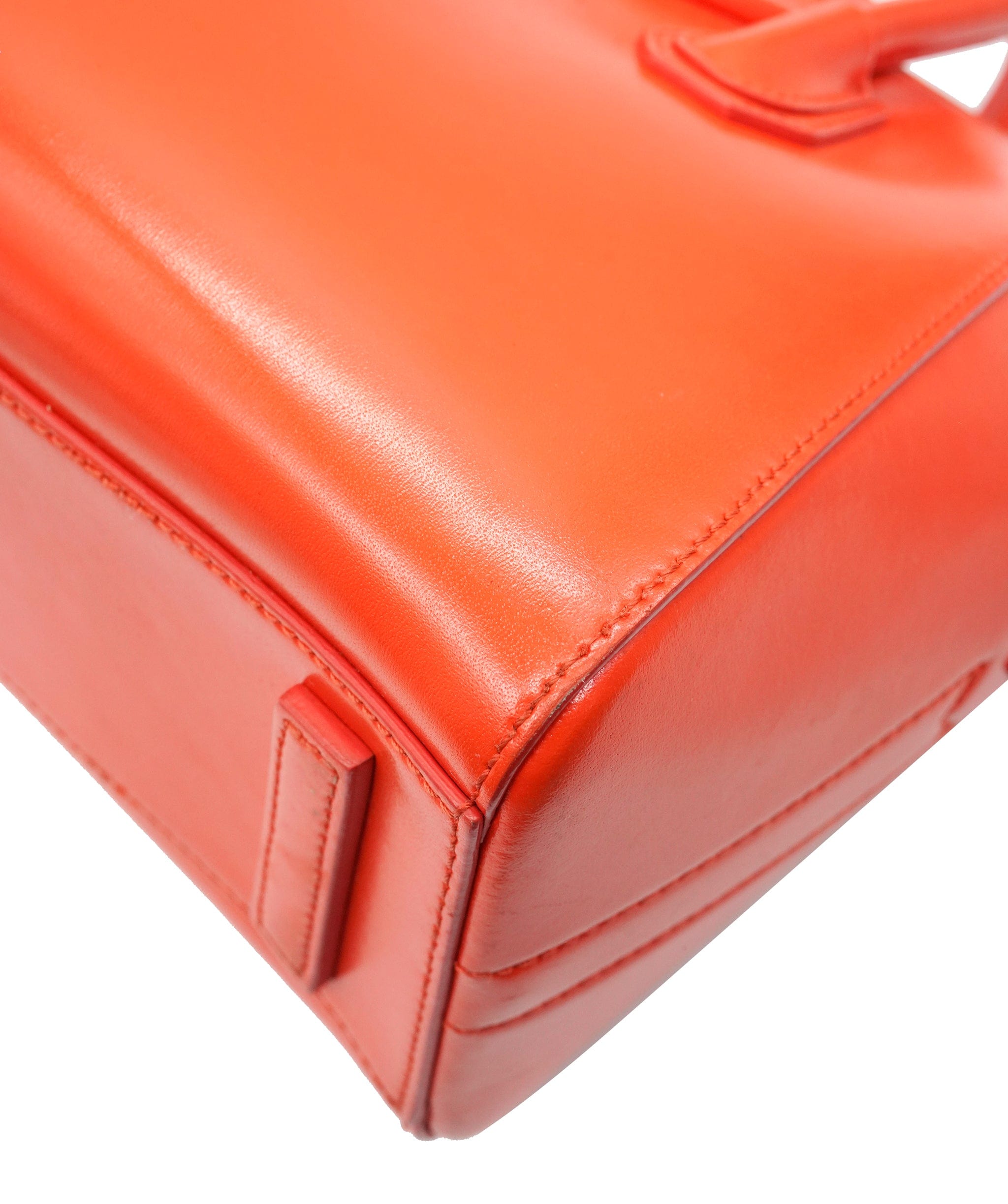 Givenchy Givenchy Mini Coral Red Antigona Bag ALC2457