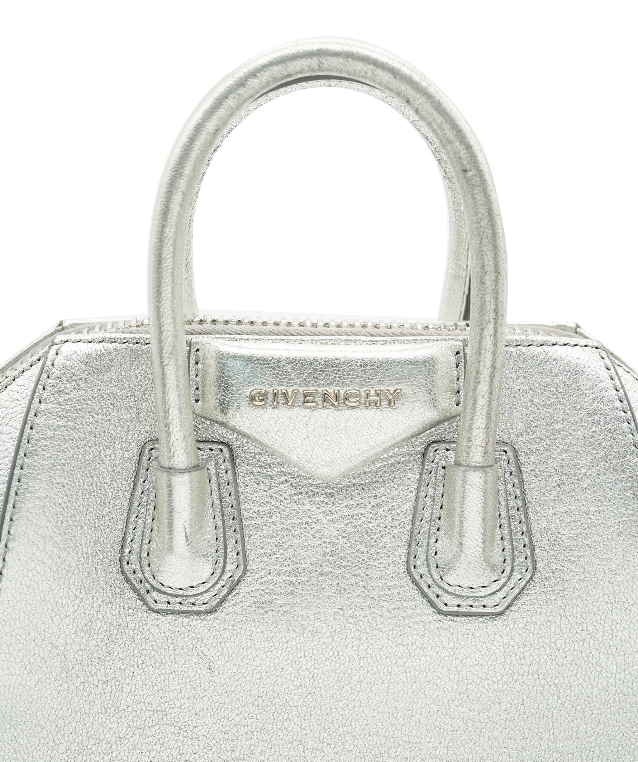 Givenchy Givenchy Silver Mini Antigona Bag ALC2452