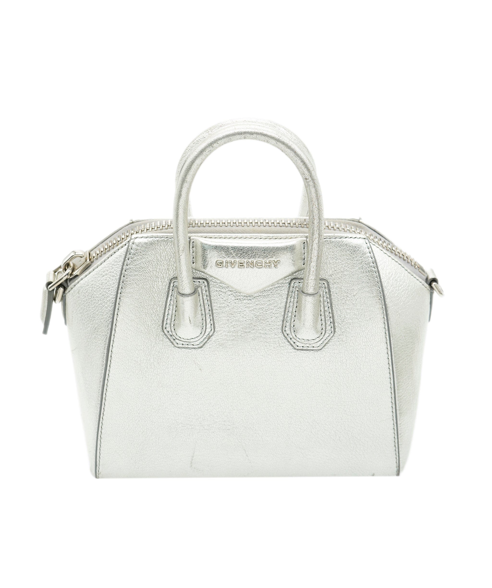 Givenchy Givenchy Silver Mini Antigona Bag ALC2452