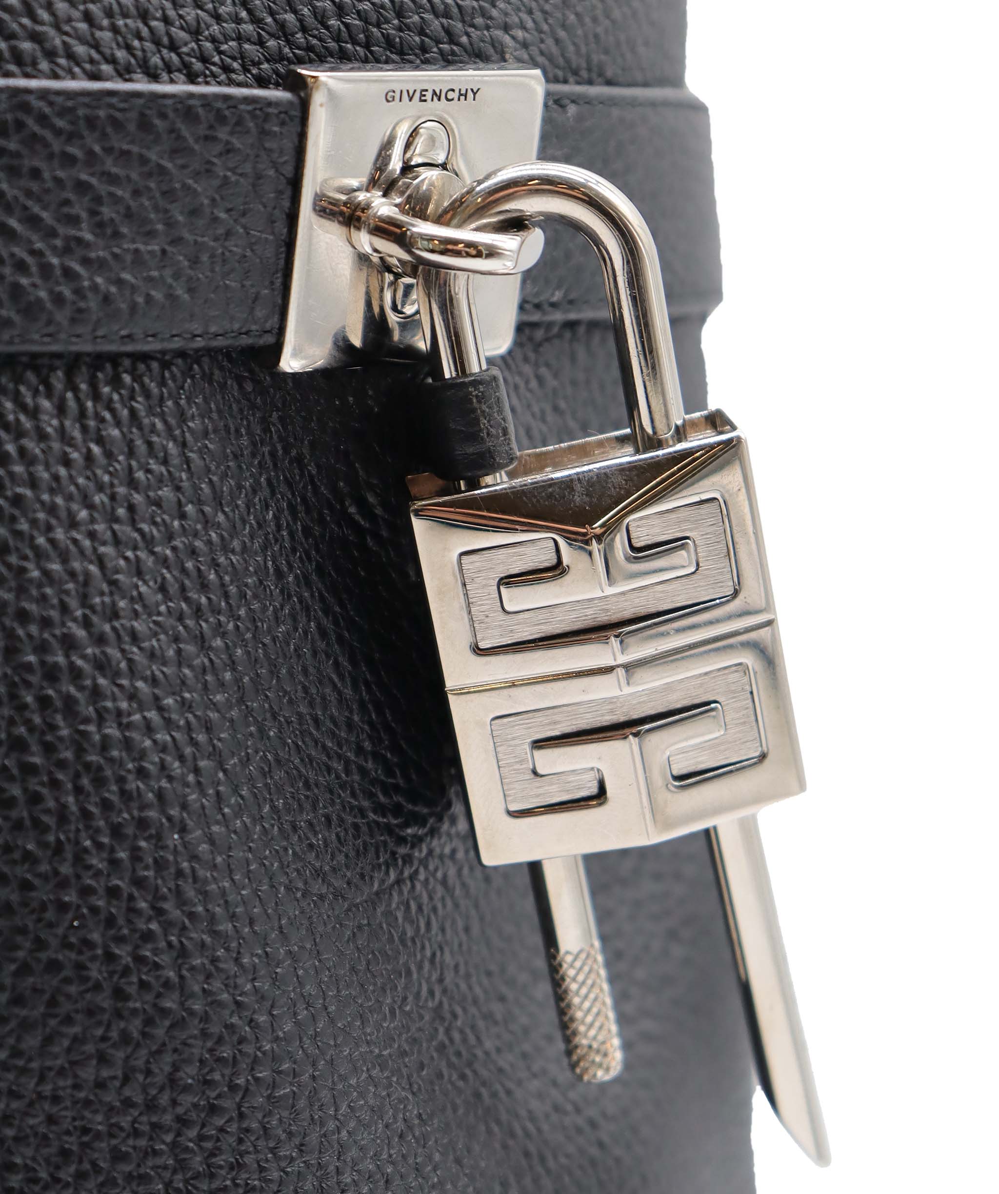 Givenchy Givenchy Grained Leather Shark Ankle Boots ASC6862