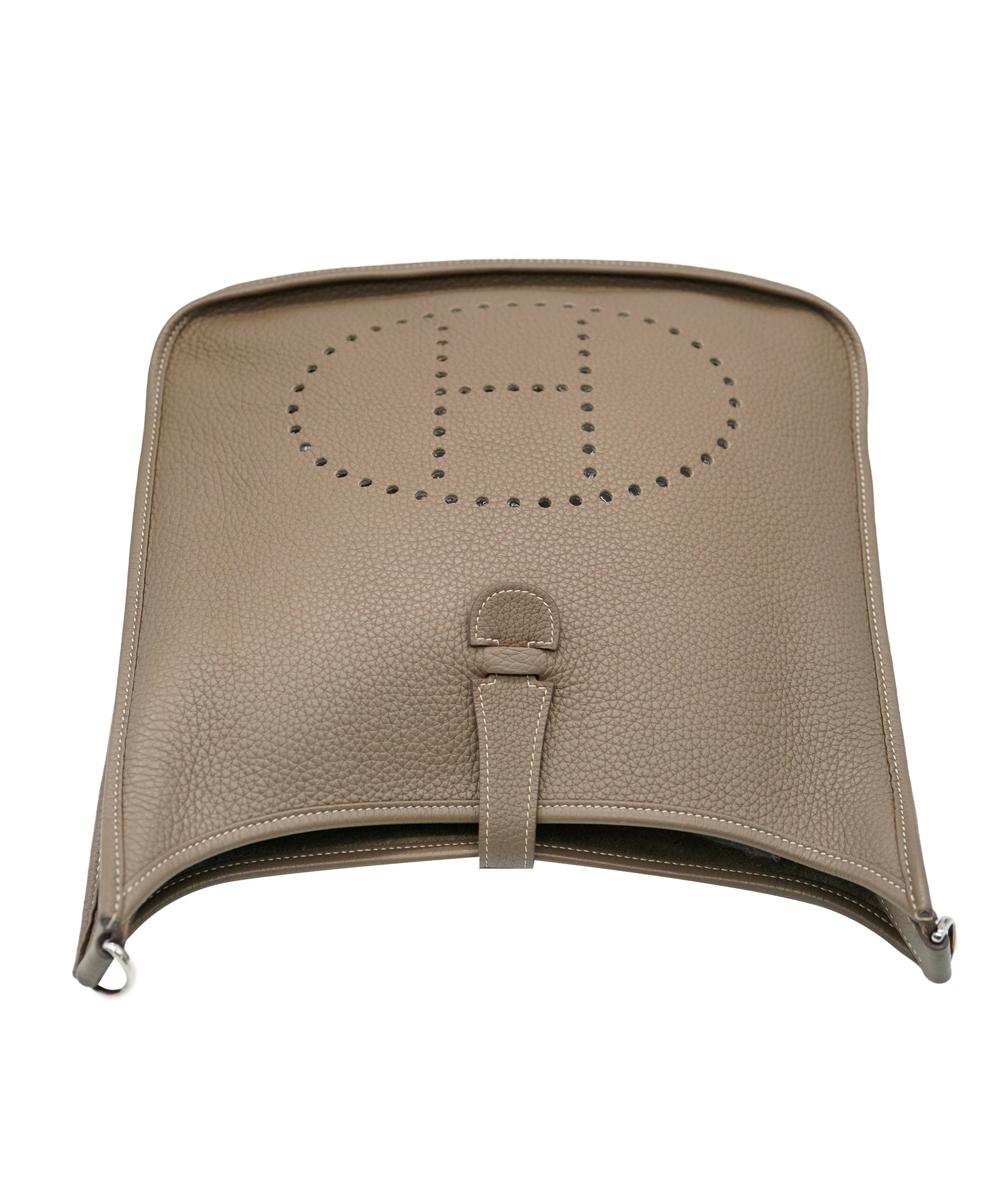 GM Hermes clemence etoupe GM evelyne - AJC0868