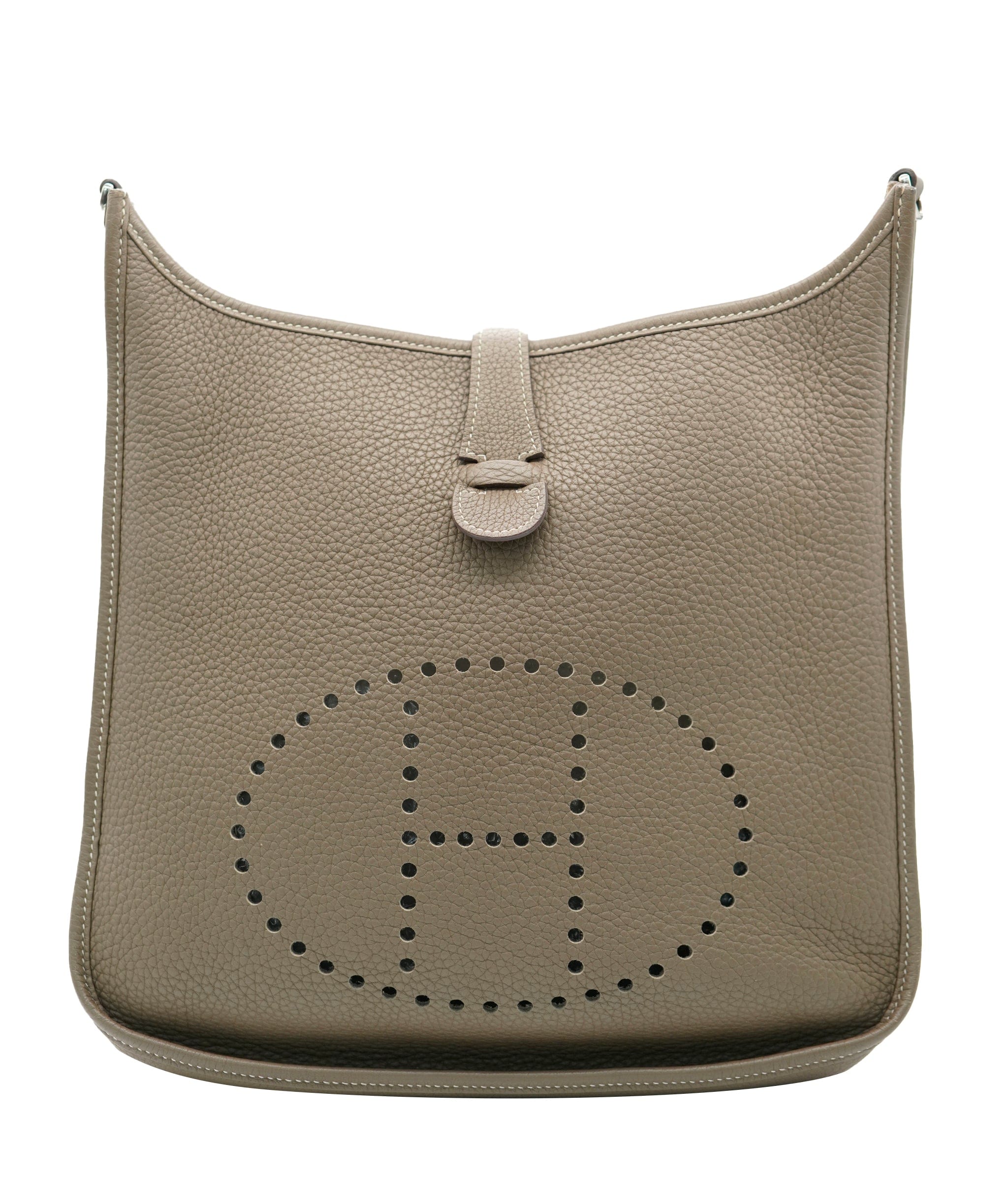 GM Hermes clemence etoupe GM evelyne - AJC0868