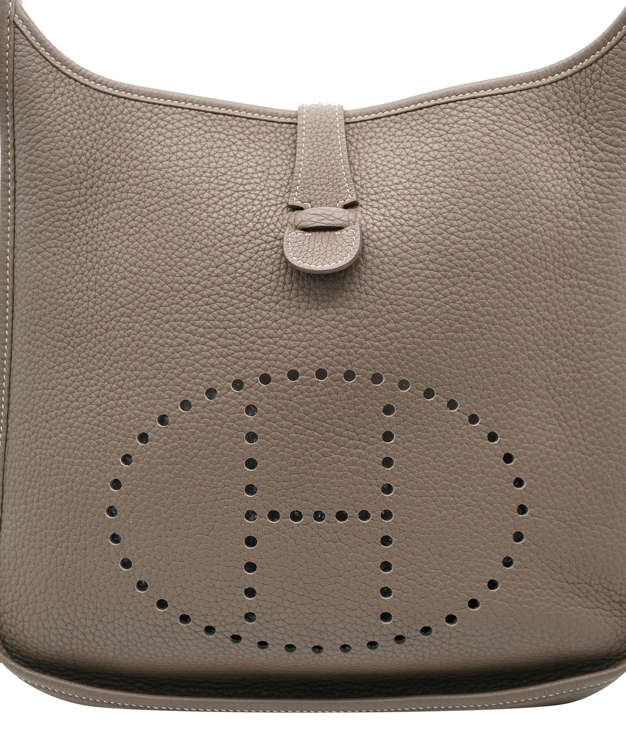 GM Hermes clemence etoupe GM evelyne - AJC0868