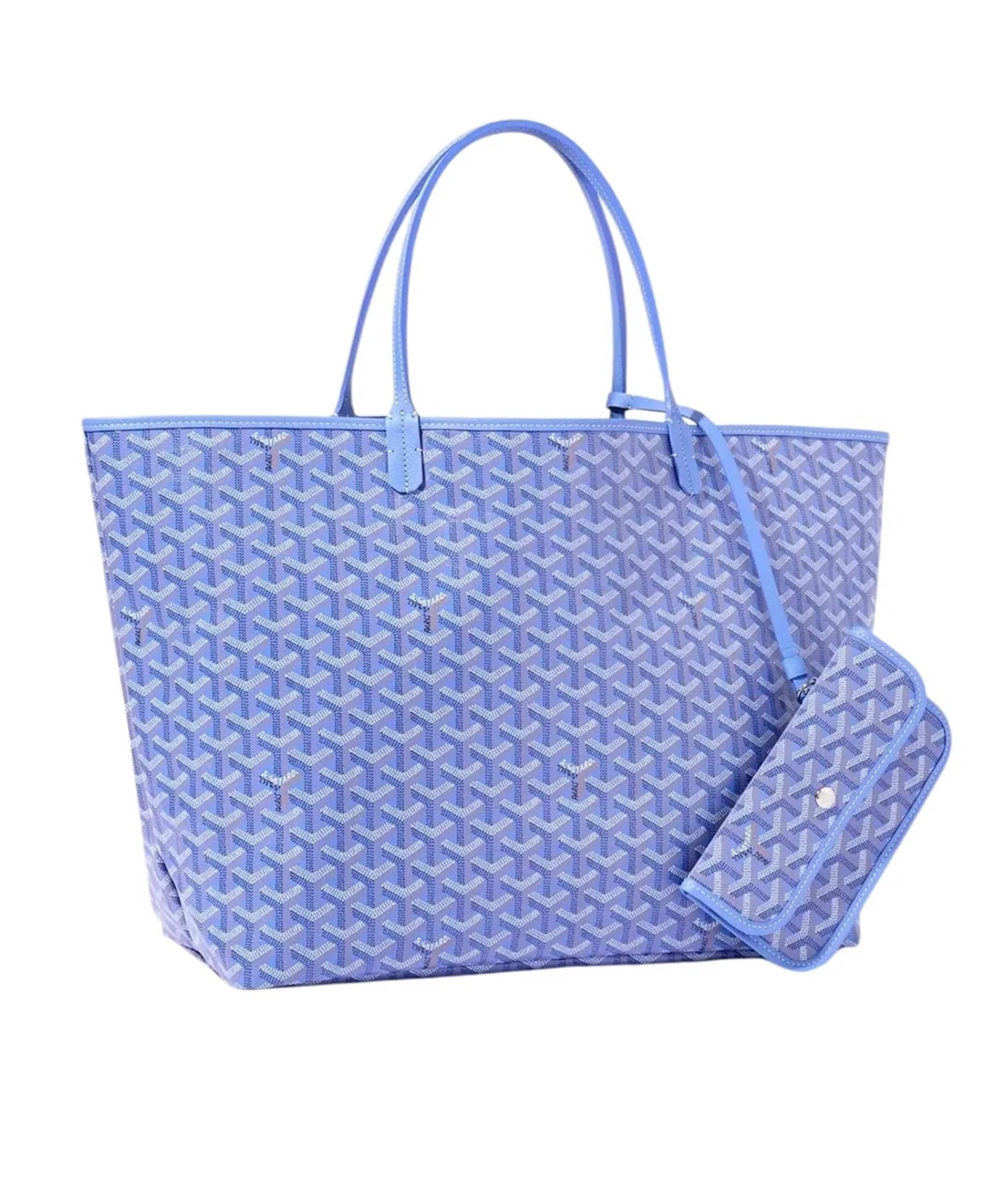 Light Blue Goyard Goyard Limited Edition St Louis GM Garden Iris