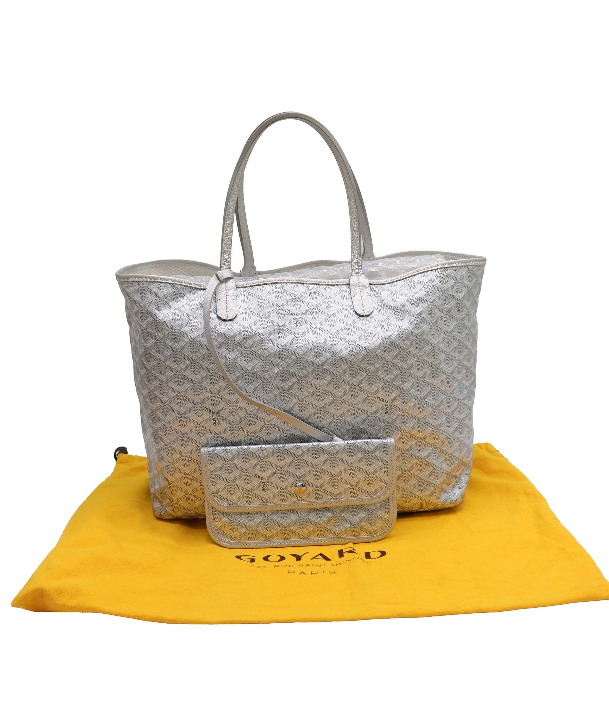 Goyard Goyard Saint Louis Tote PM Metallic Silver Ltd Edn SKC1918