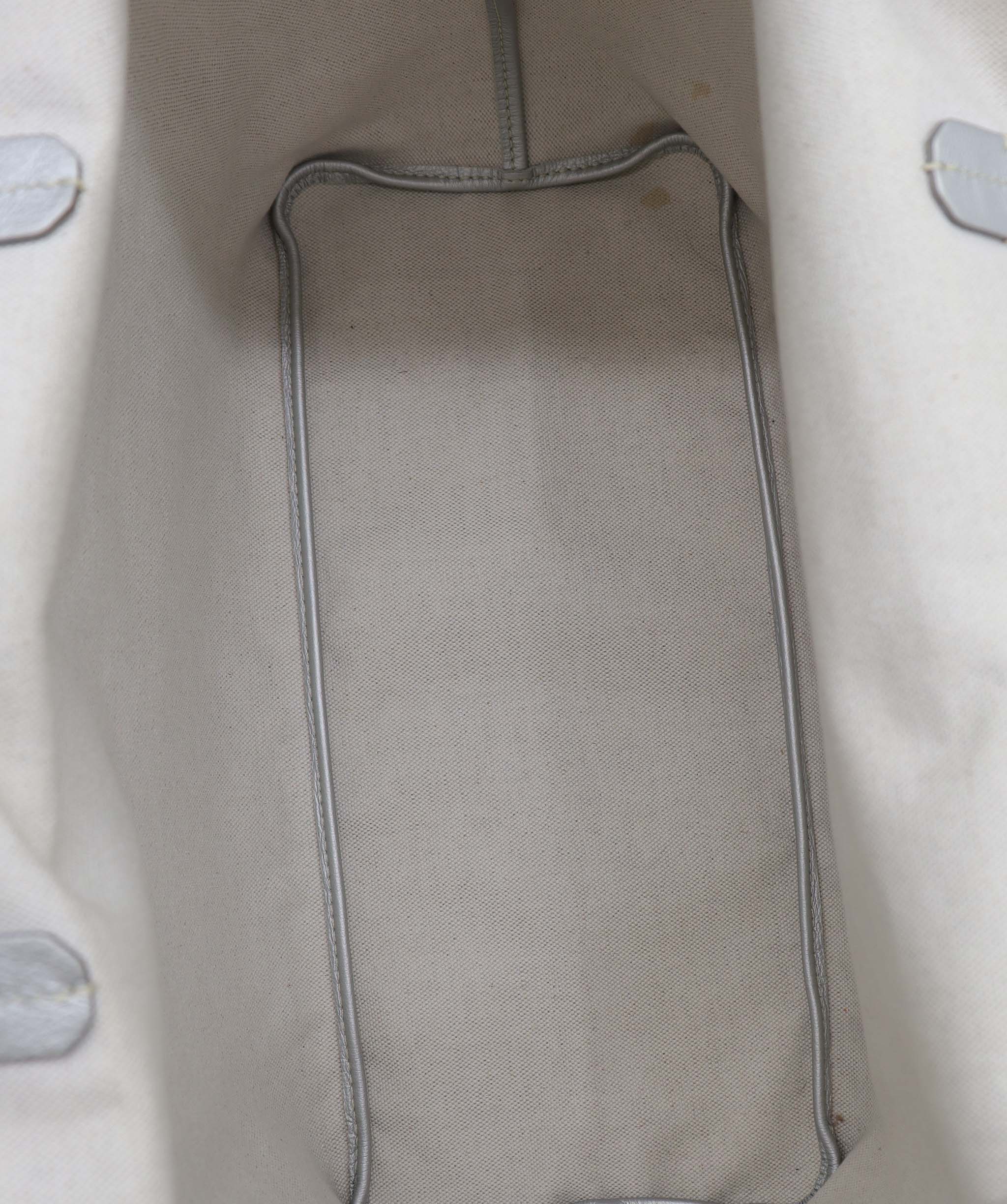 Goyard Goyard Saint Louis Tote PM Metallic Silver Ltd Edn SKC1918