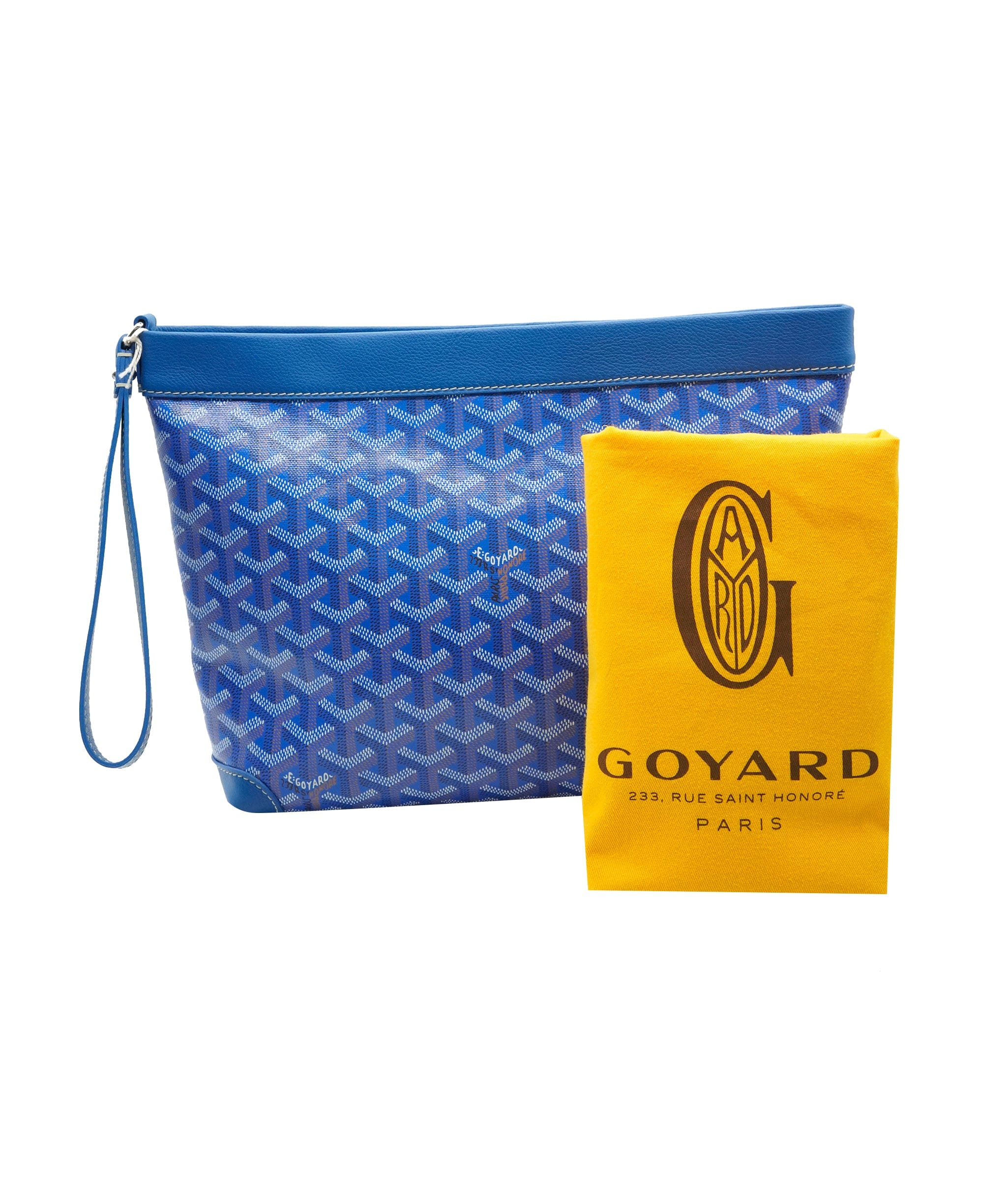 Goyard GOYARD Conti Pouch in Sky Blue