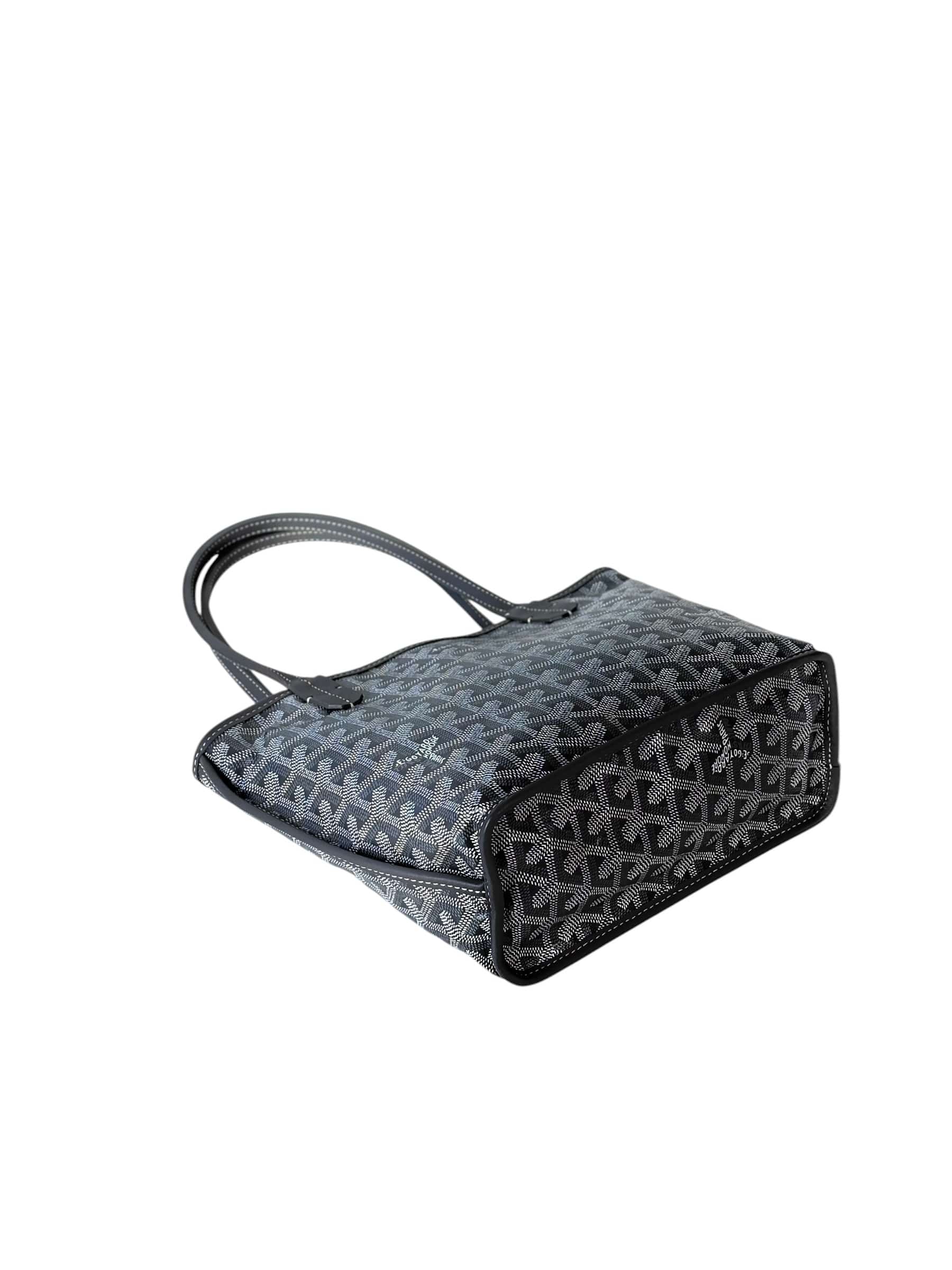Goyard Goyard Mini Grey Tote Bag
