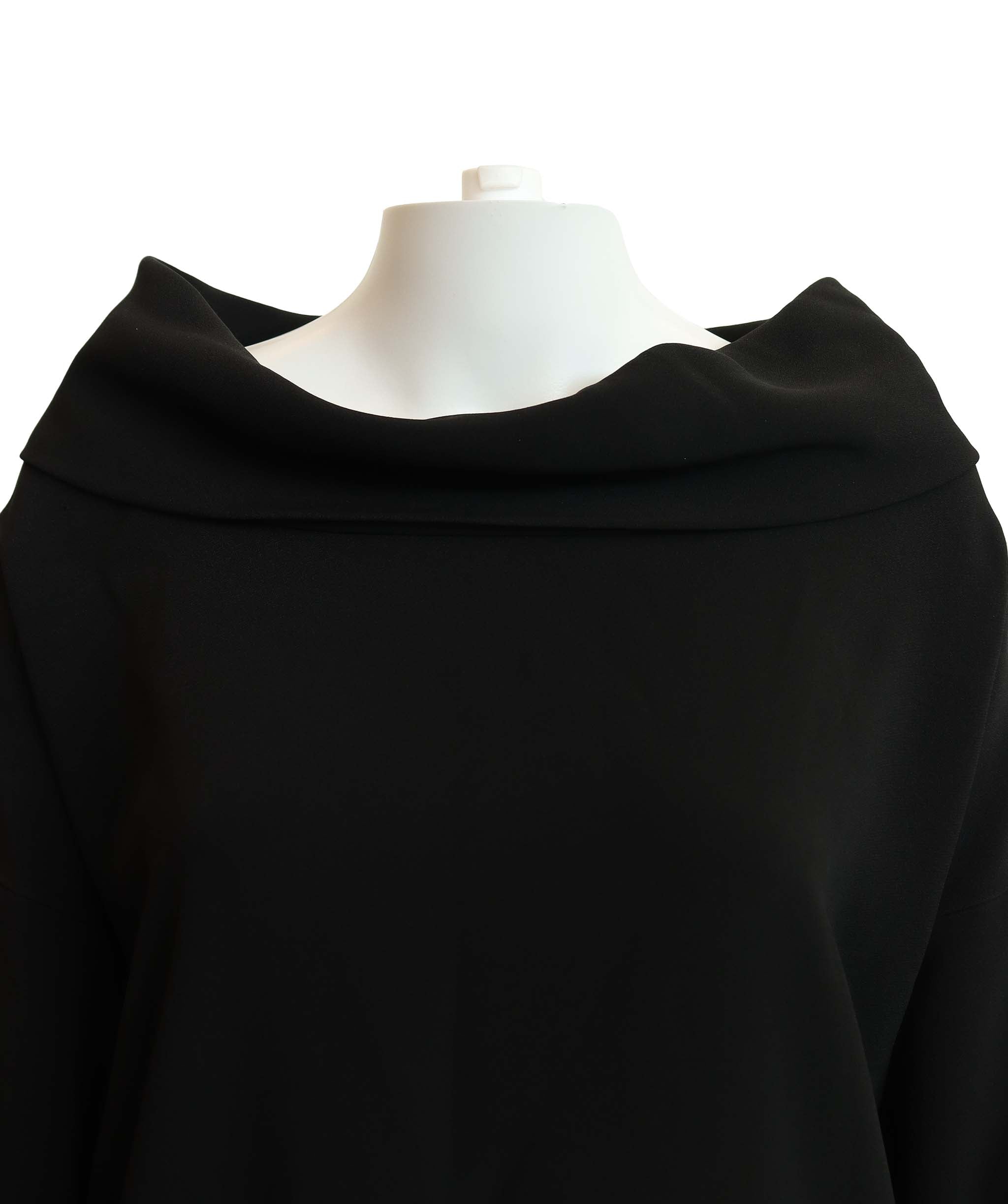 Gucci Gucci 2012 Black Benitier Collar Dress AGC2921