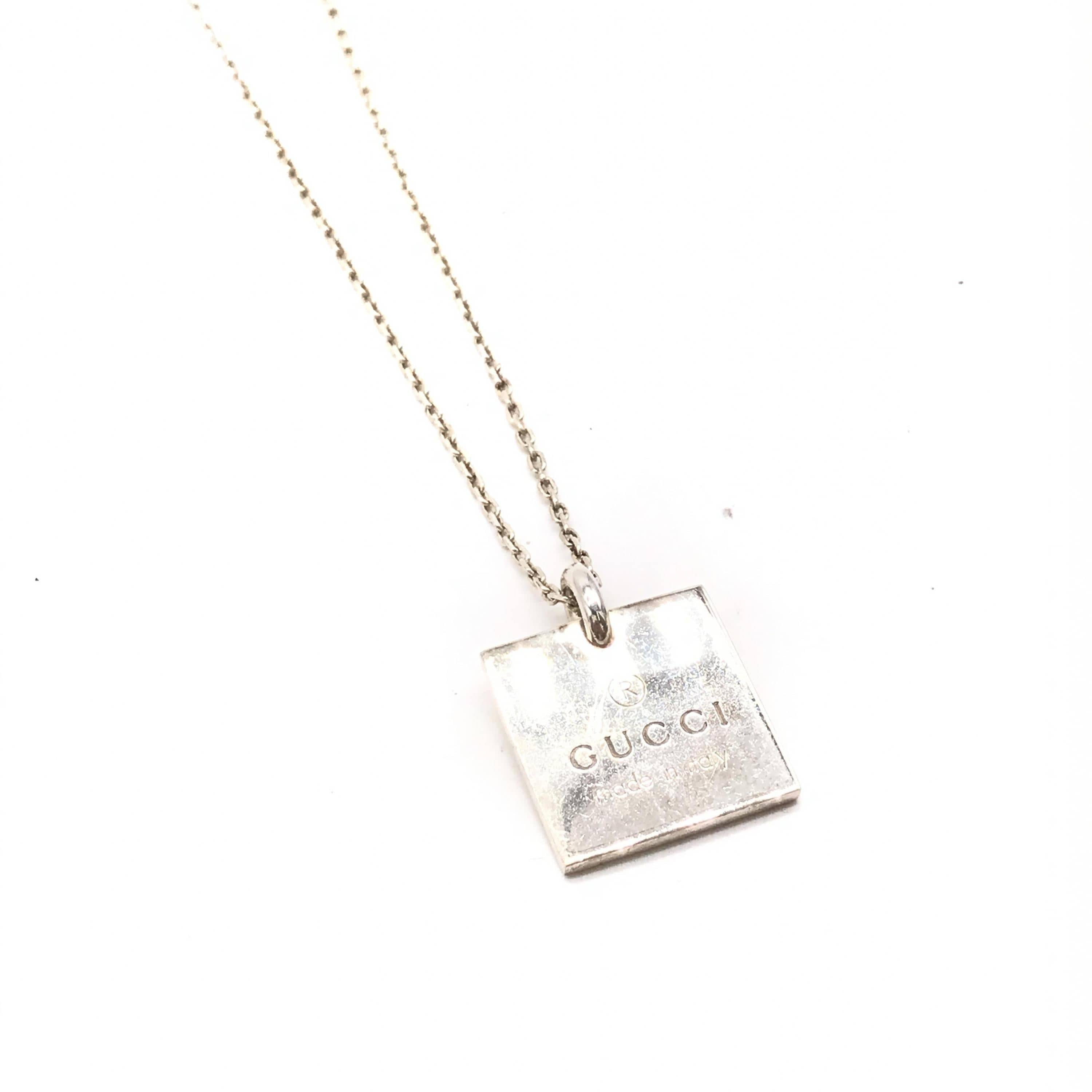 Gucci Gucci Necklace, Sterling Silver 925 ALC3229