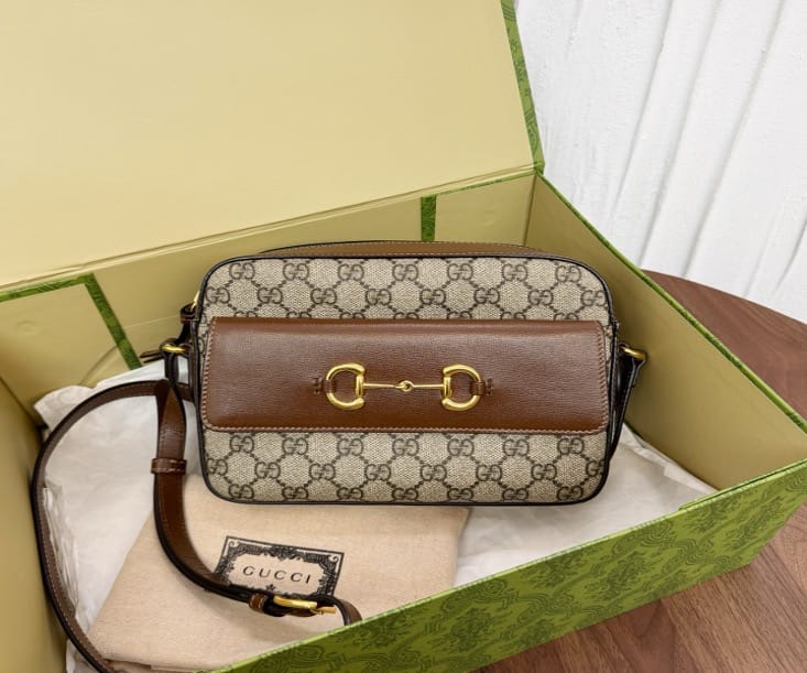 Gucci Gucci 1955 Monogram Camera Bag 23 18788845