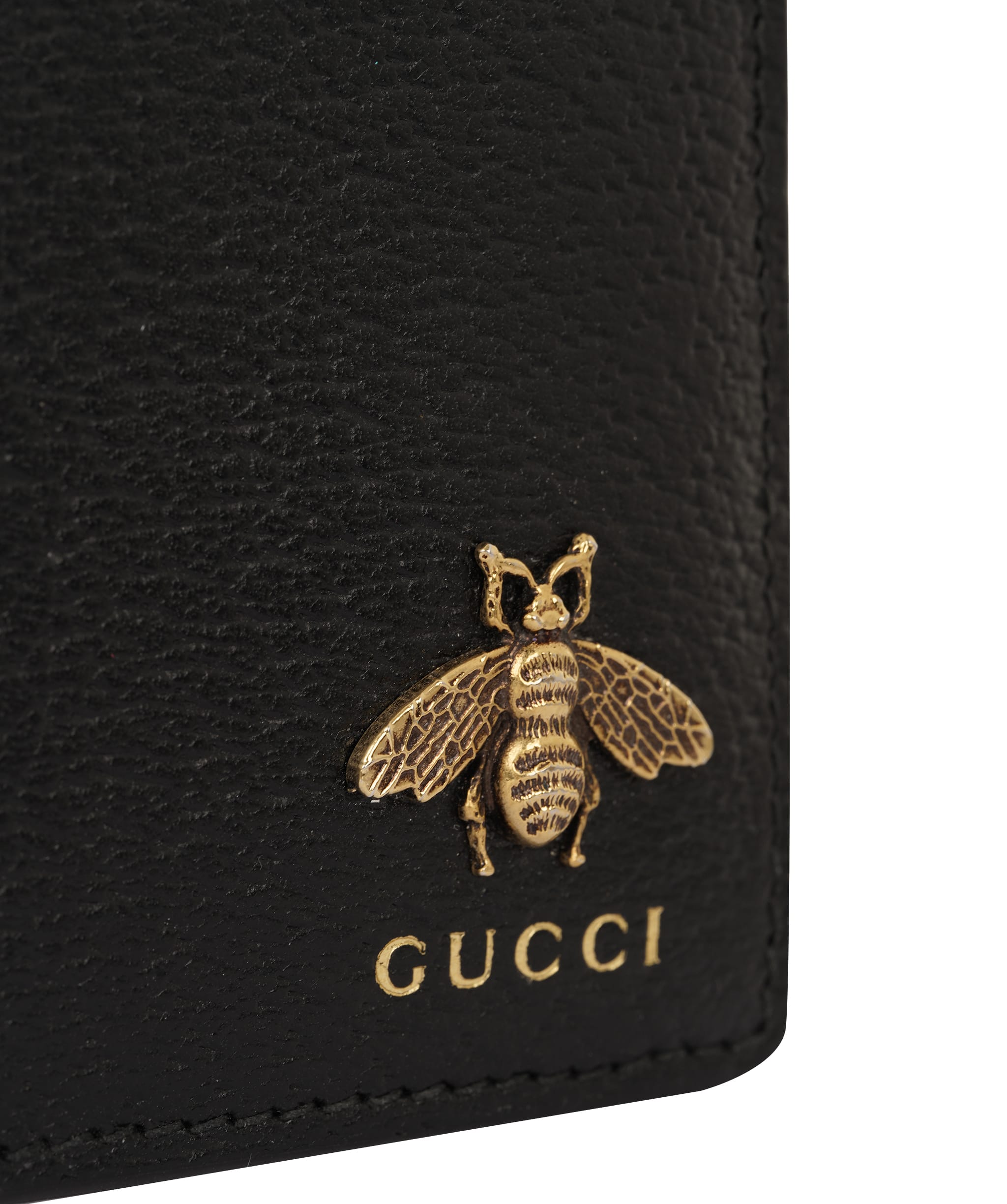 Gucci Gucci Black Compact GG Wallet