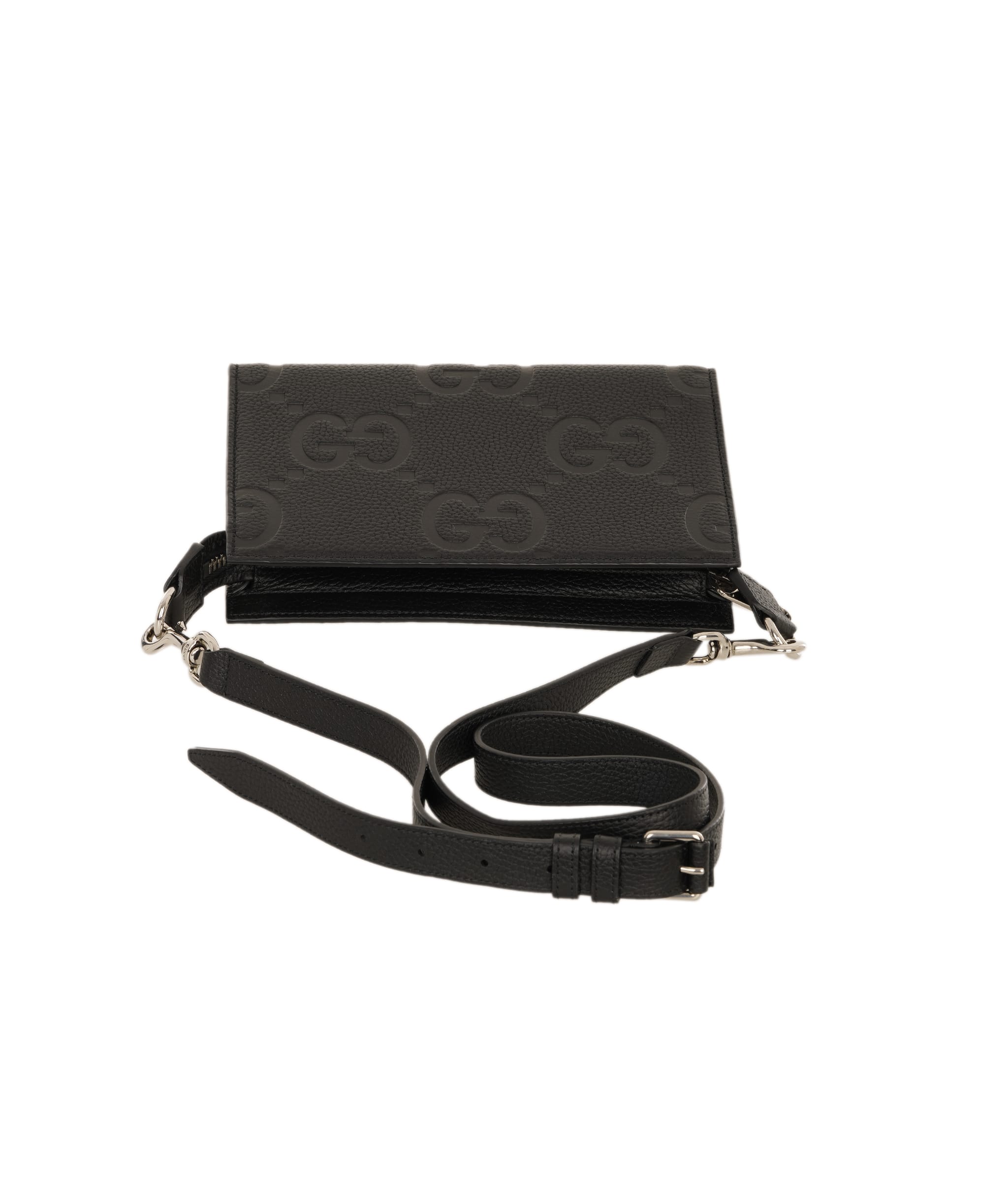 Gucci Gucci Black GG Crossbody Bag