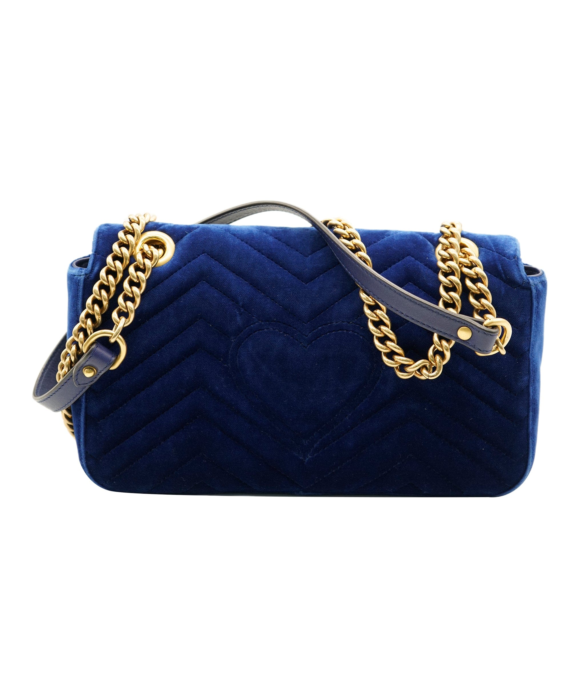 Gucci Gucci Blue Velvet Marmont Bag ALC2954