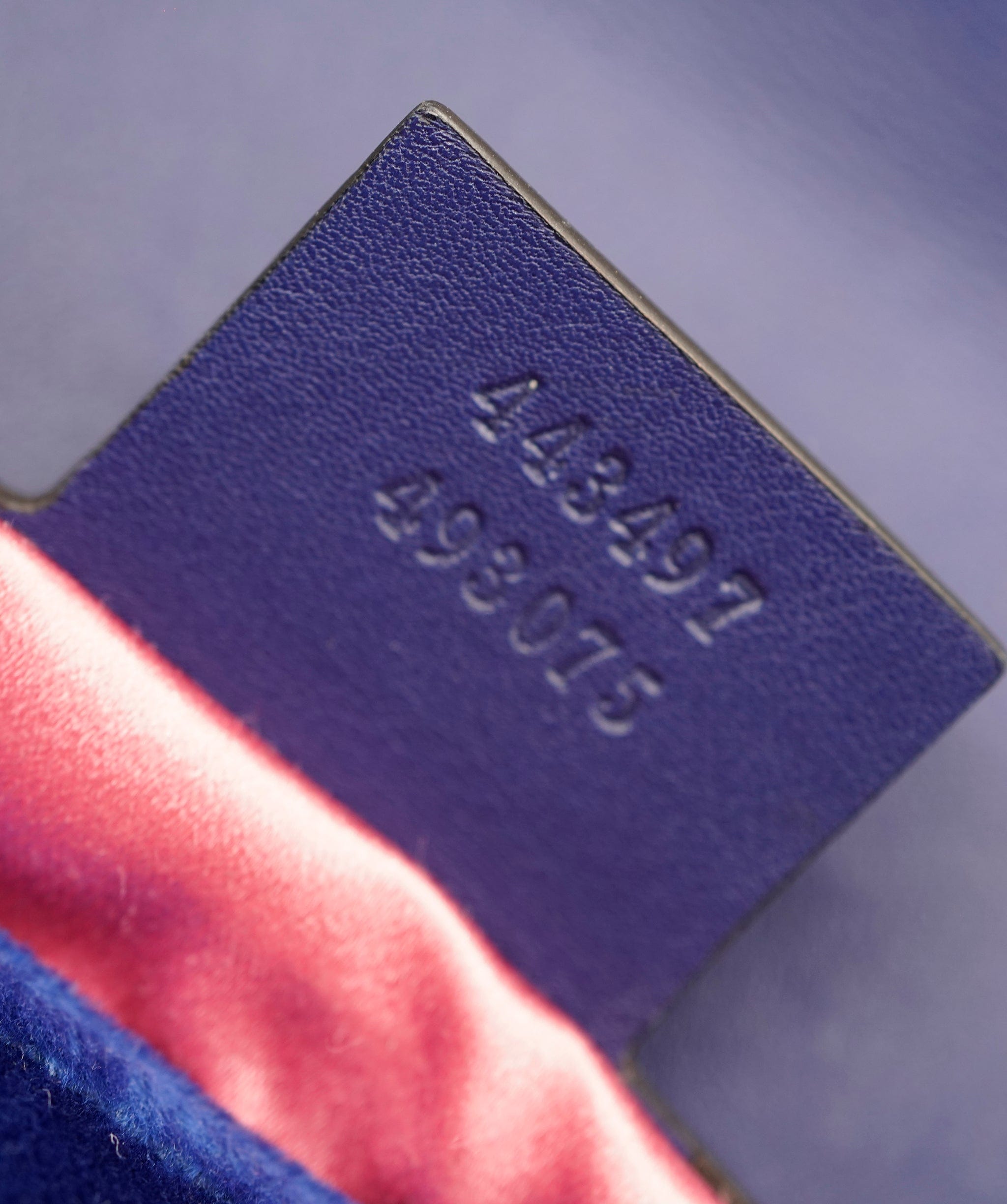 Gucci Gucci Blue Velvet Marmont Bag ALC2954