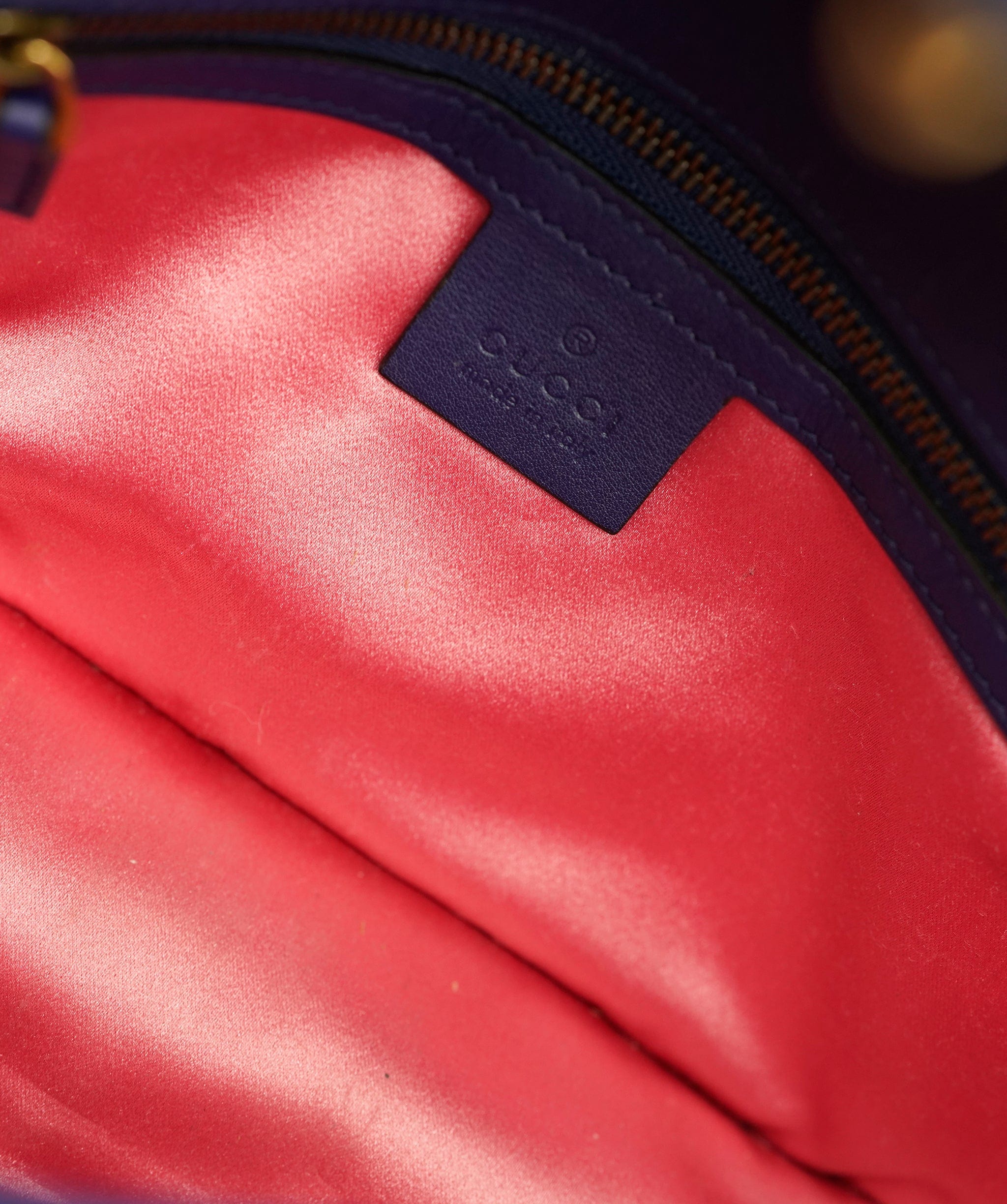 Gucci Gucci Blue Velvet Marmont Bag ALC2954