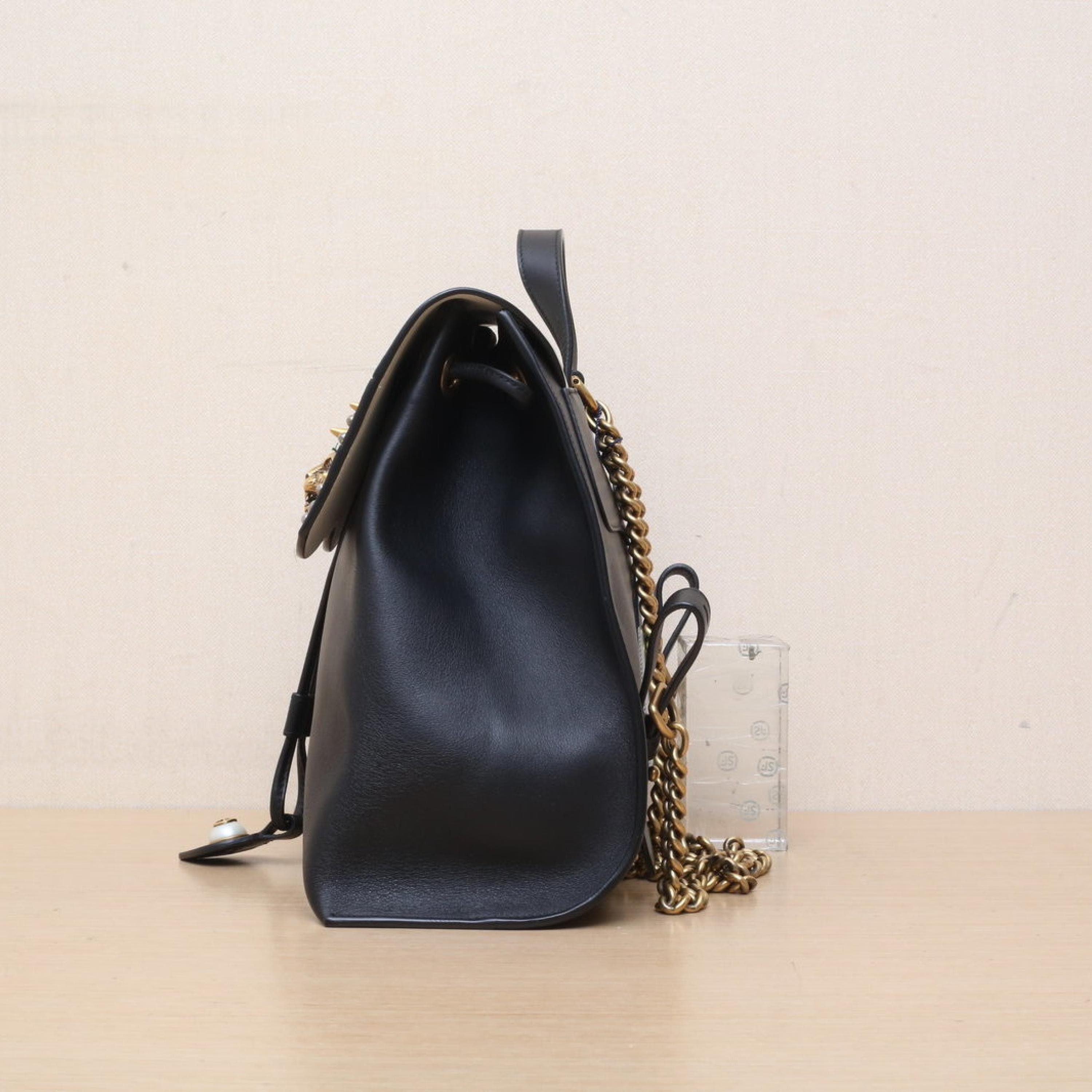 Gucci Gucci Colorblock leather C tiger head rivet backpack
No accessories ALC3168