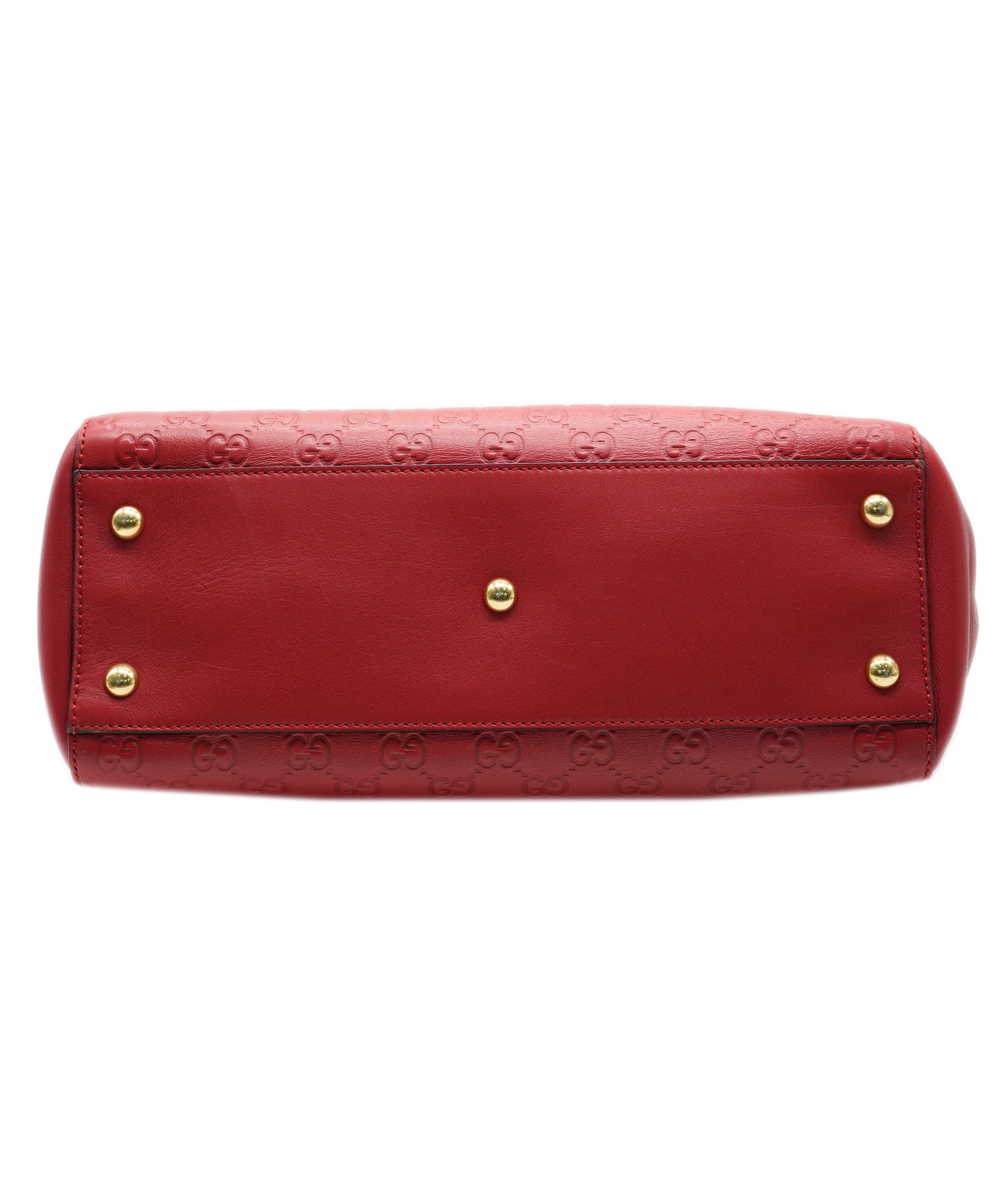 Gucci Gucci Gussima Red Shoulder Bag ALC0941