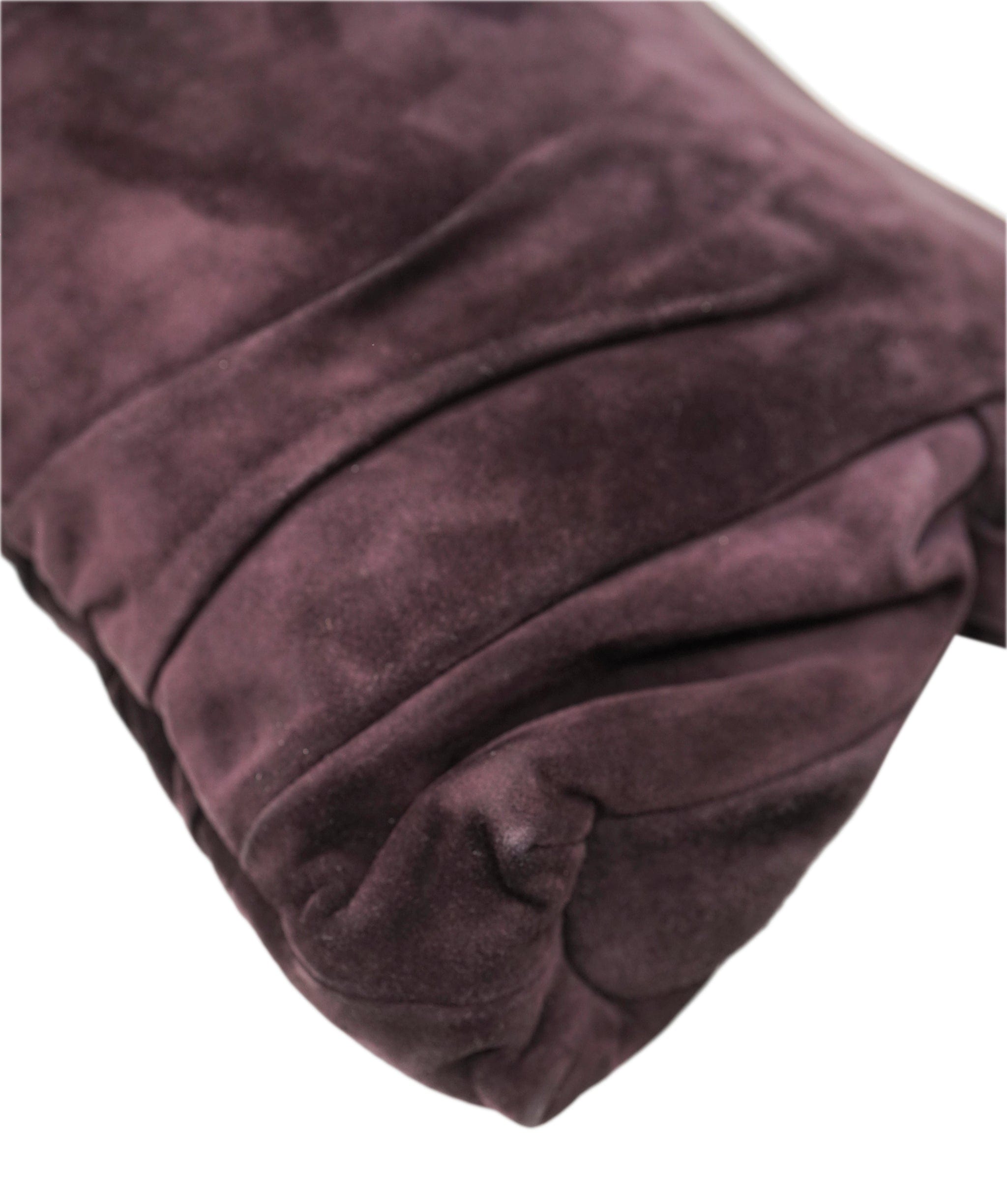 Gucci Gucci (Tom Ford Era) Large Grape Suede Hysteria Clutch ALC2455