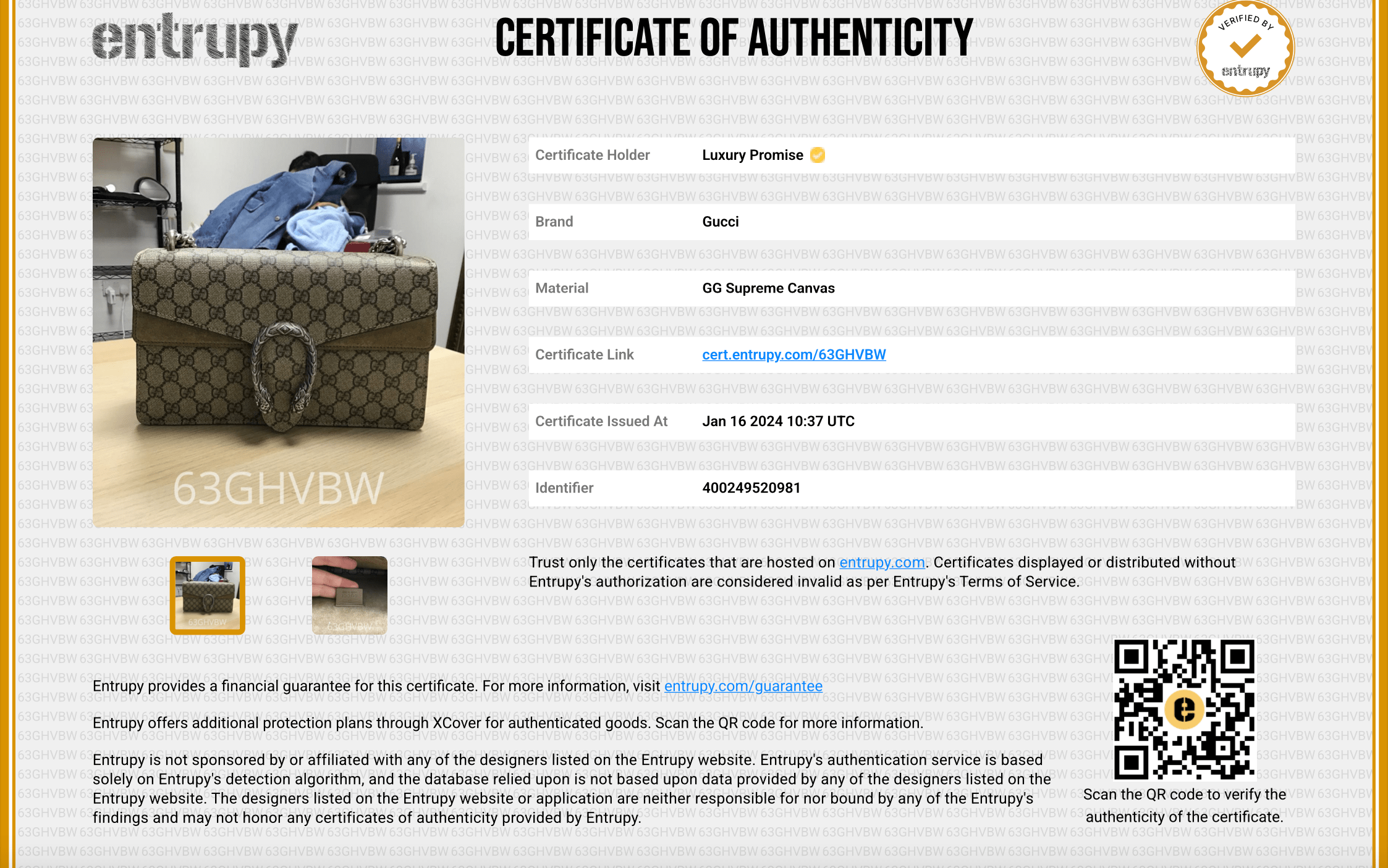 Gucci GUCCI Dionysus GG Medium Rectangular Bag KRC22953-FD