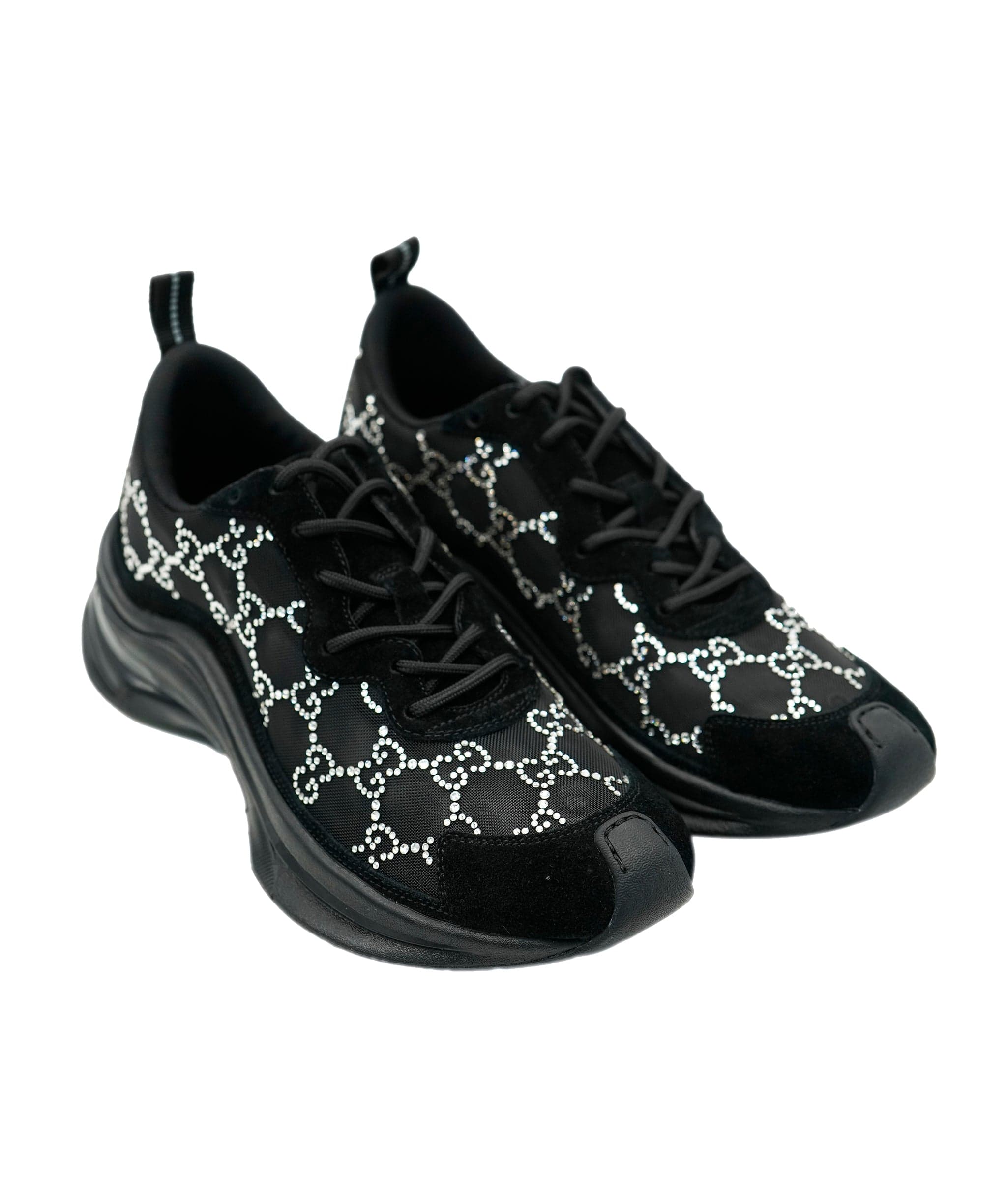 Gucci Gucci Black GG Diamonte Trainers ALC1981