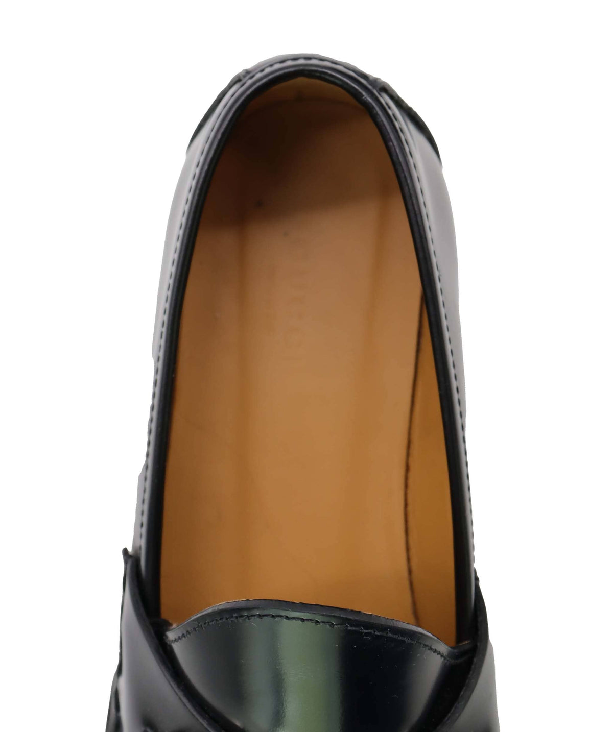 Gucci Gucci Black Leather Horsebit Loafers Size 39 AGC3558