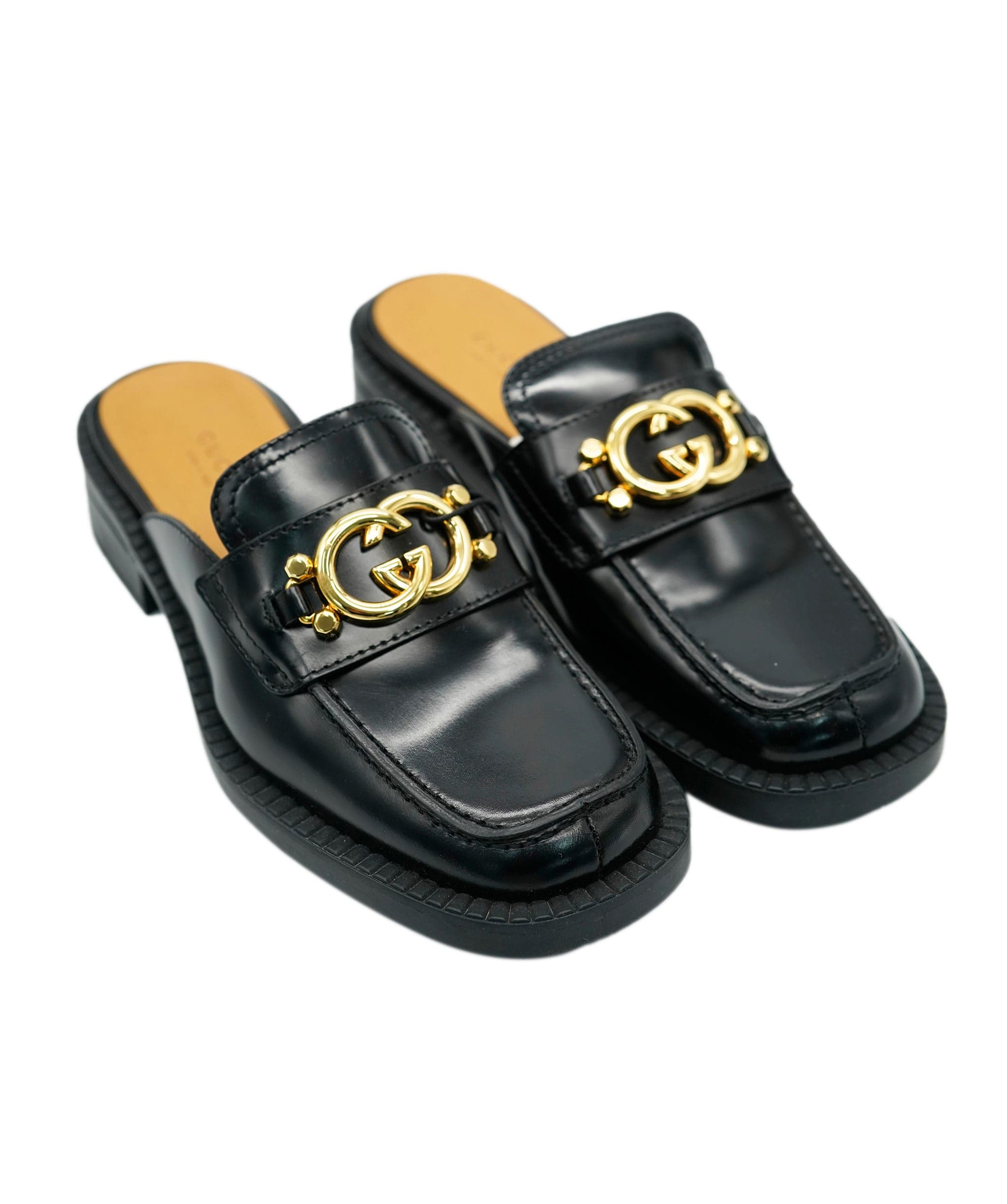 Gucci Gucci GG Black Loafers ALC1539