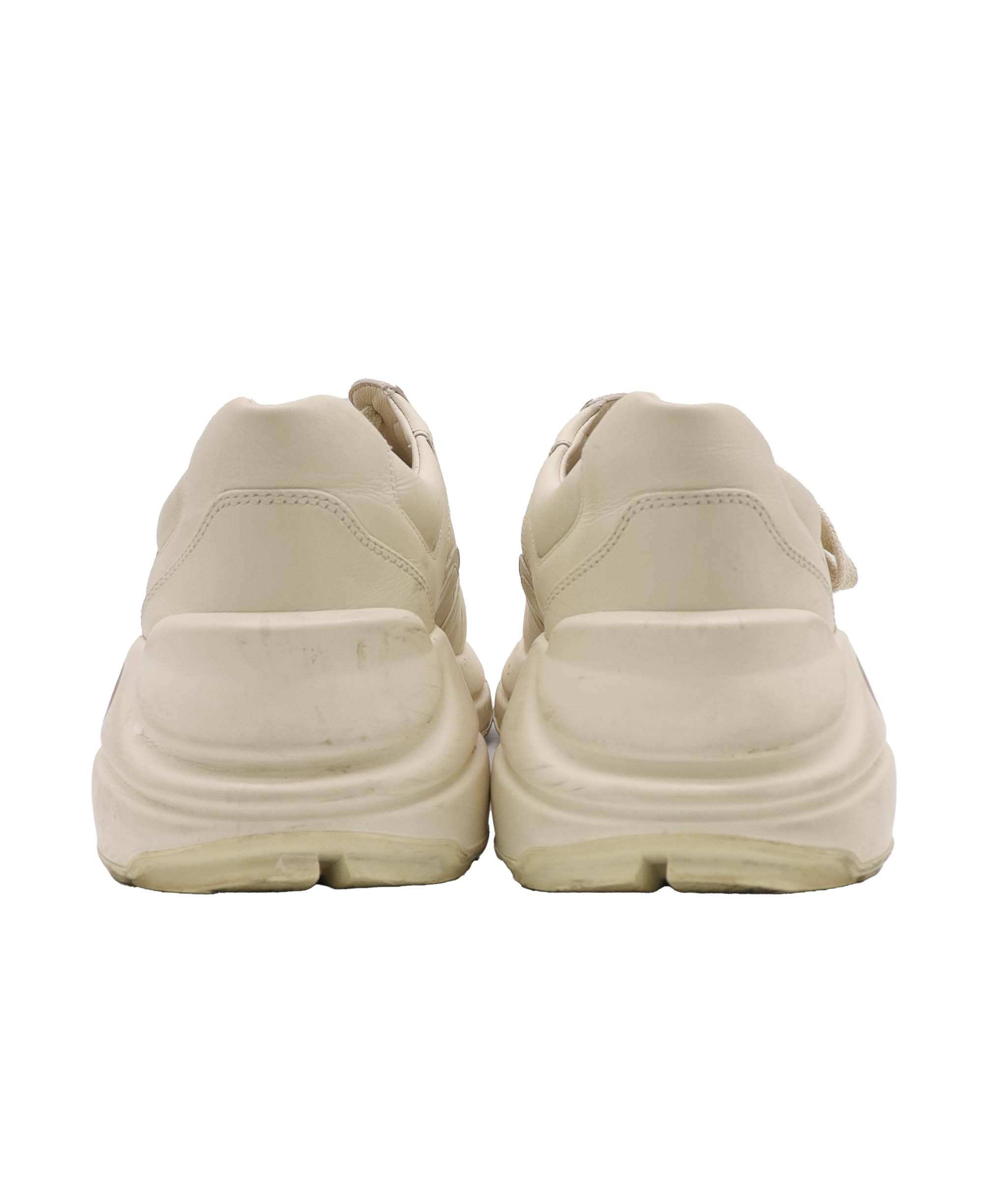 Gucci GUCCI RHYTON SNEAKERS WHITE SIZE 38 ASC7307