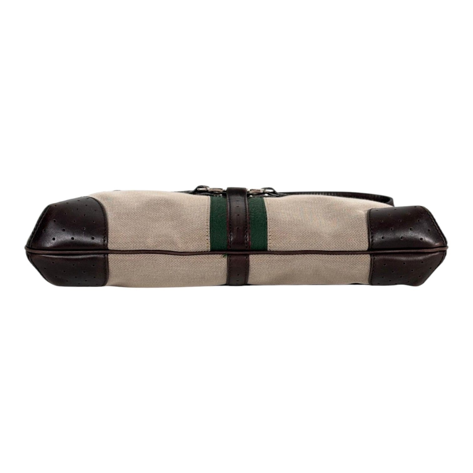 Gucci Gucci Beige Canvas Shoulder Bag