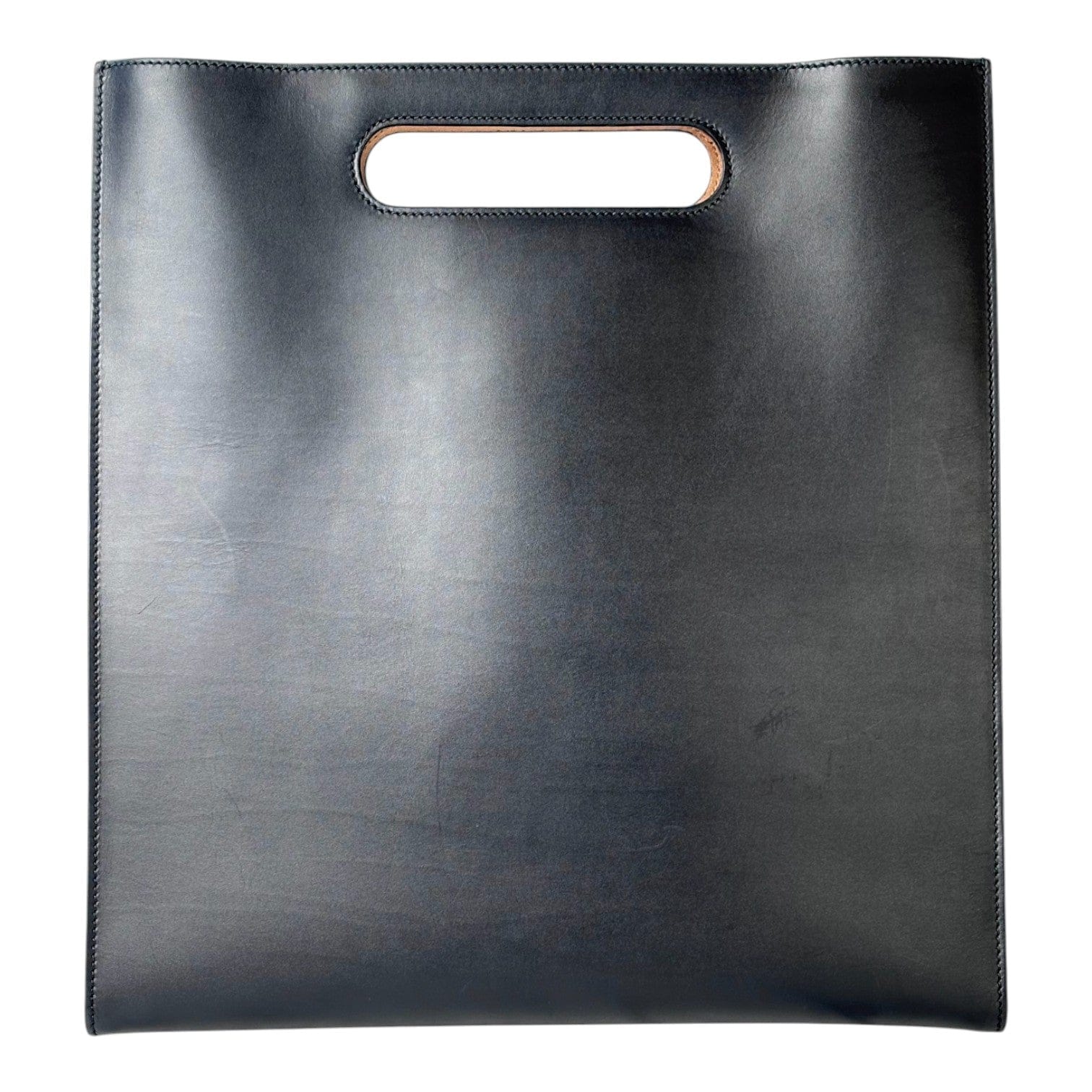 Gucci Gucci Black Leather Tote Bag