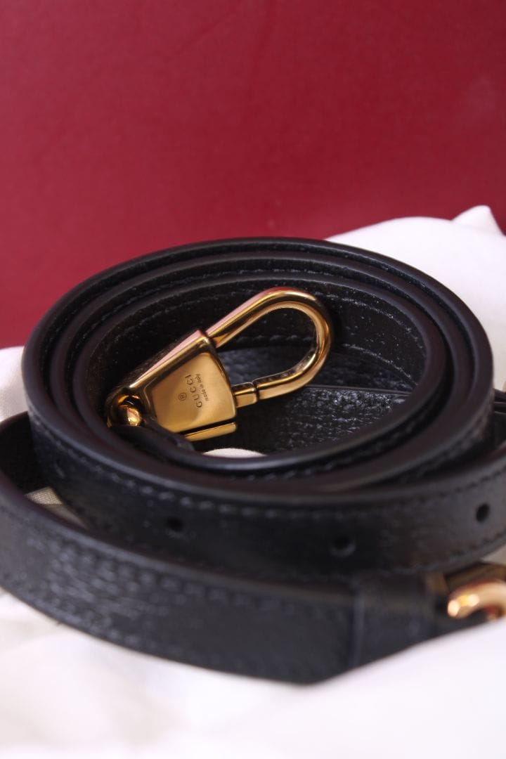 Gucci Gucci Diana bamboo top handle bag Black small