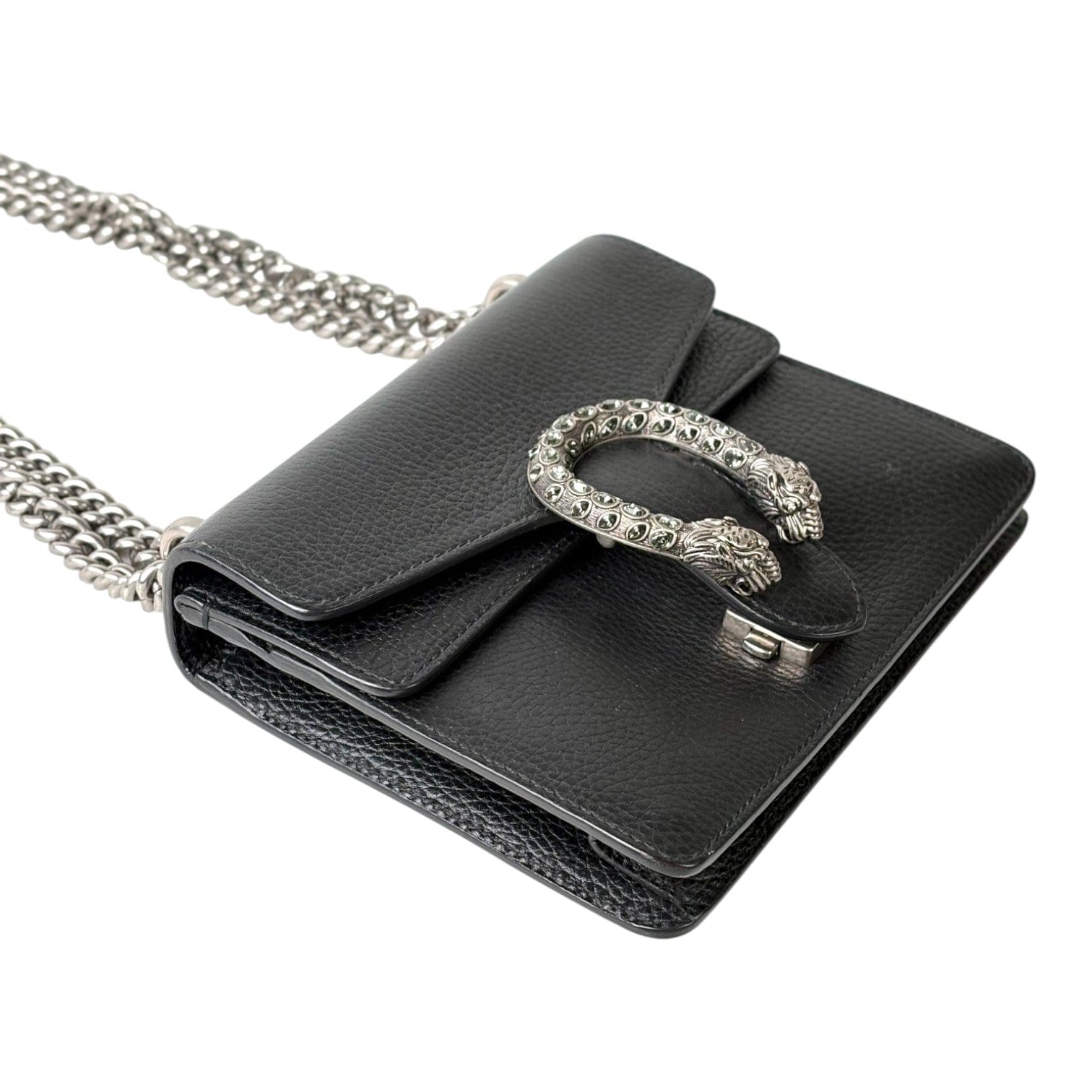 Gucci Gucci Dionysus Black Leather Mini
